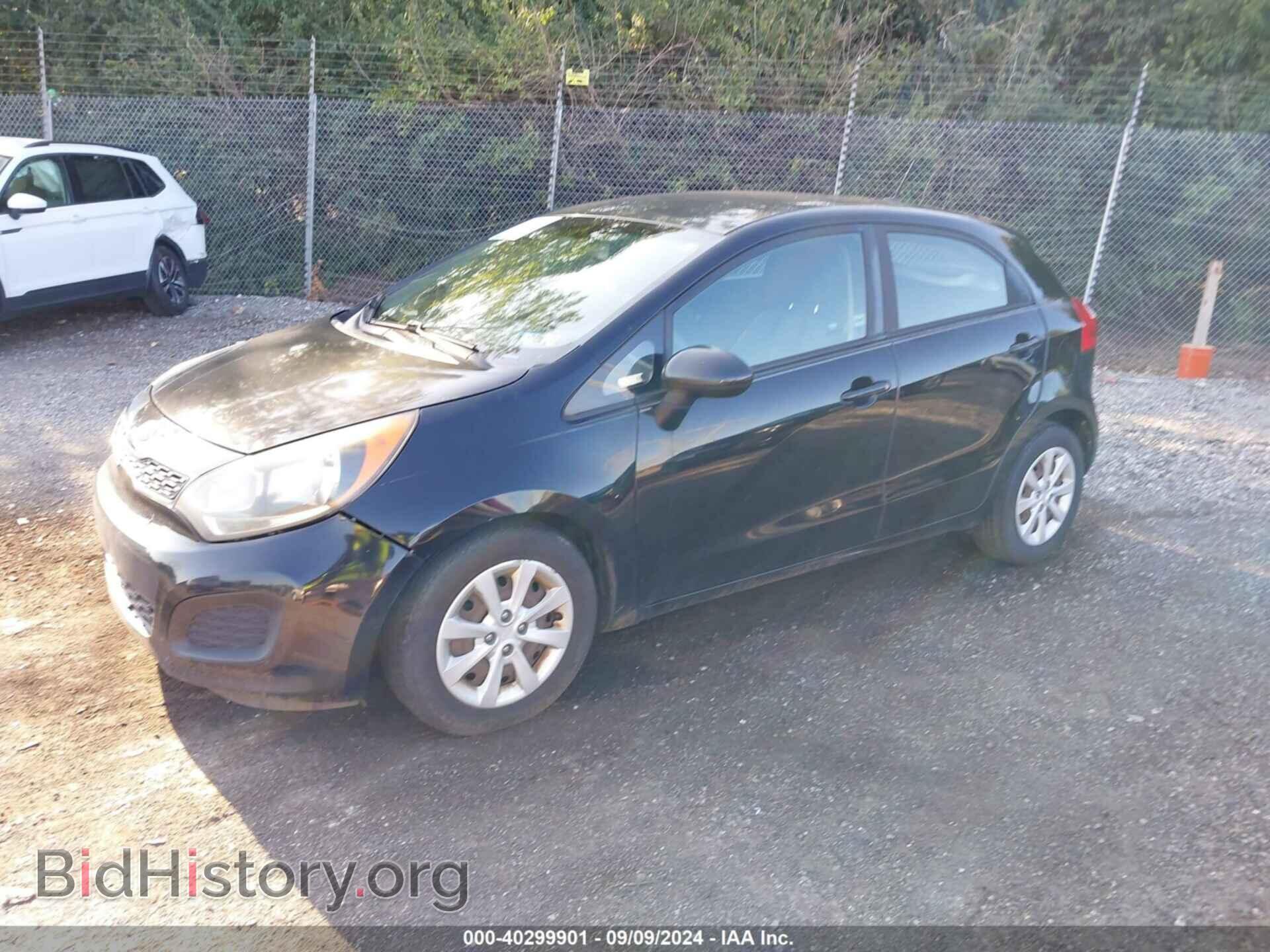 2013 KIA RIO - VIN: KNADN5A34D6180494 - Фото 2
