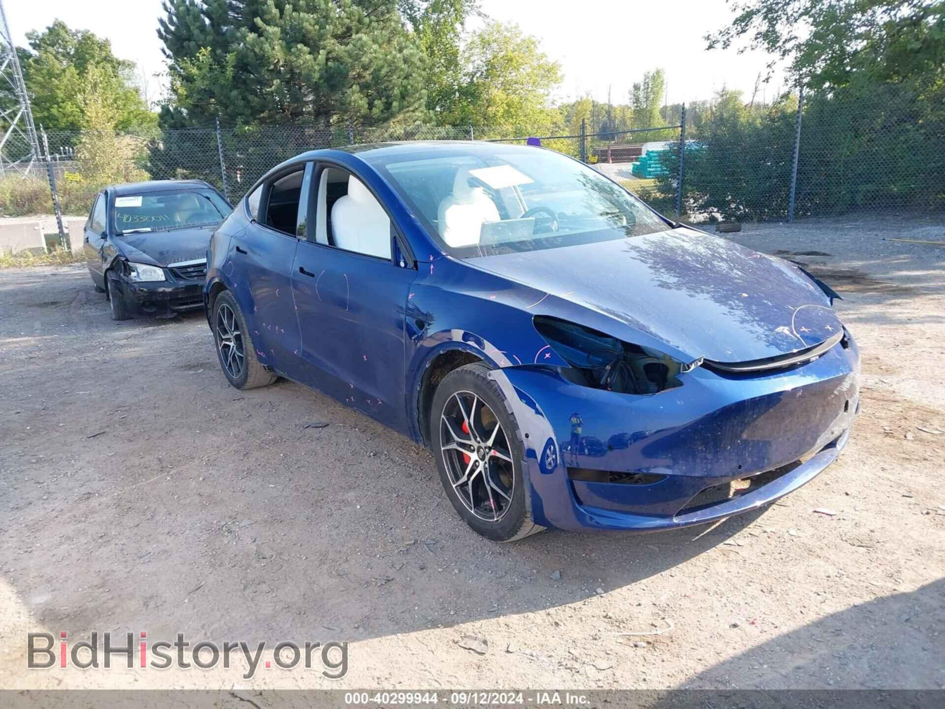 Photo 5YJYGDEF9MF257166 - TESLA MODEL Y 2021