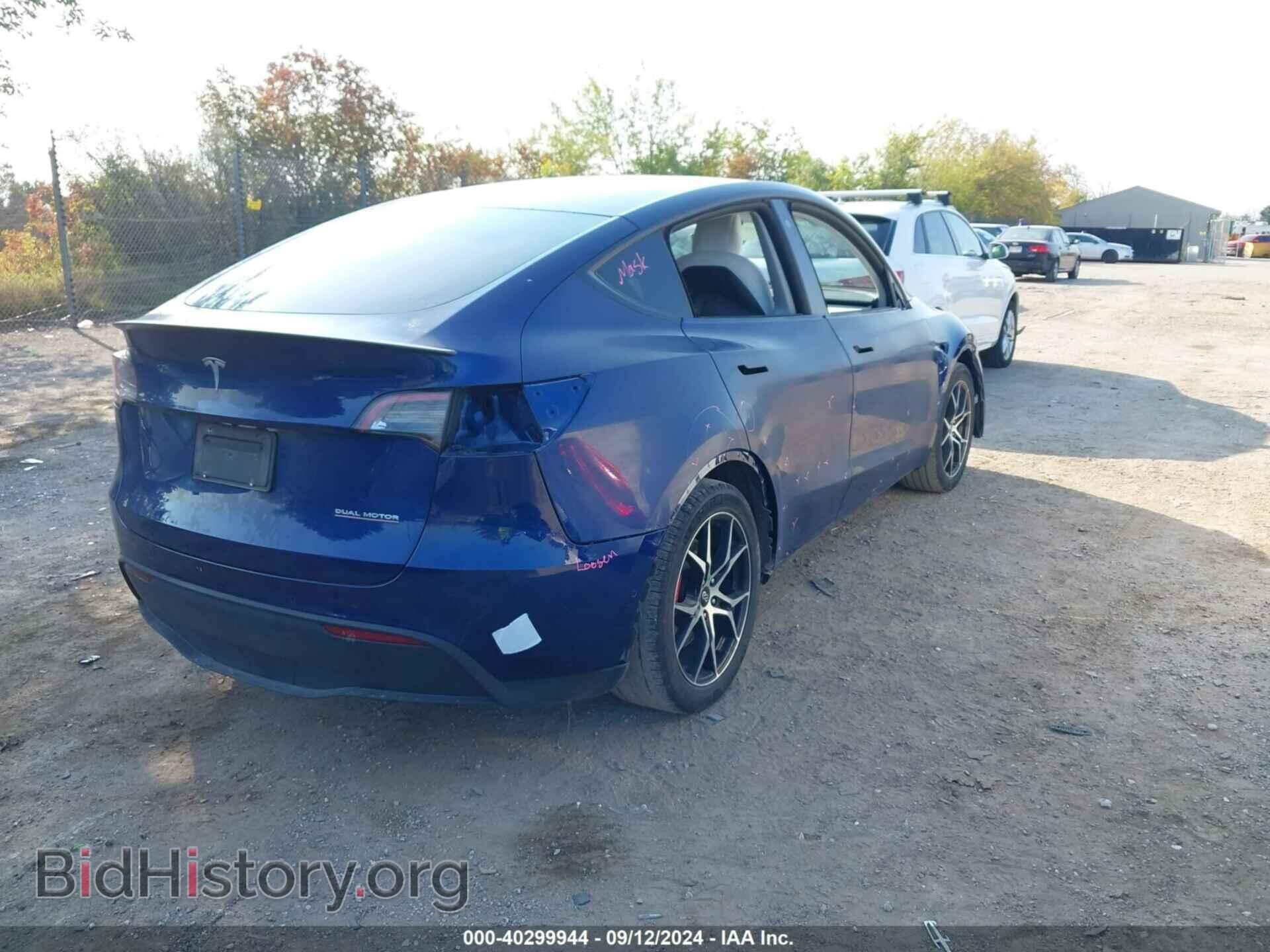 2021 TESLA MODEL Y - VIN: 5YJYGDEF9MF257166 - Фото 4