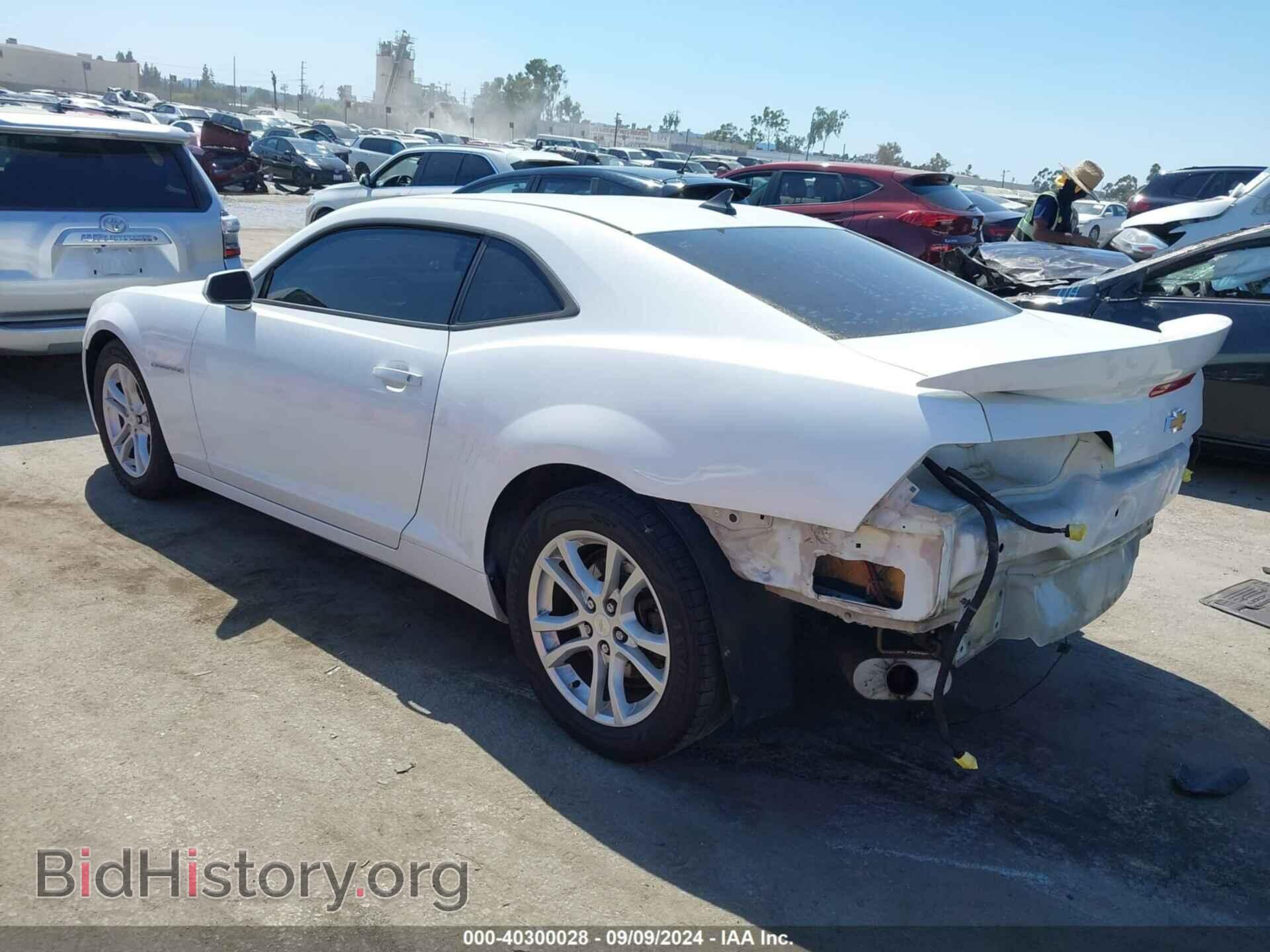 2014 CHEVROLET CAMARO - VIN: 2G1FA1E32E9150357 - Фото 3