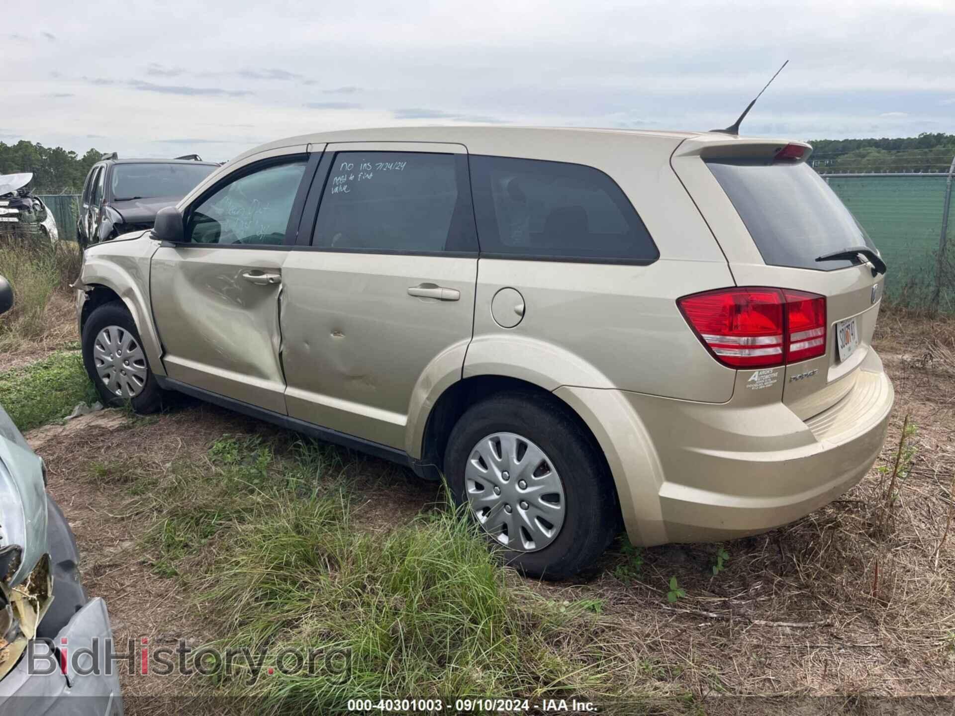 2010 DODGE JOURNEY - VIN: 3D4PG4FBXAT108790 - Фото 3