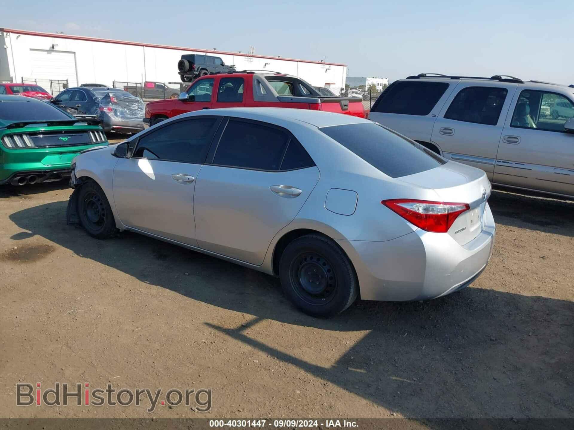 2014 TOYOTA COROLLA - VIN: 5YFBURHE2EP111468 - Фото 3