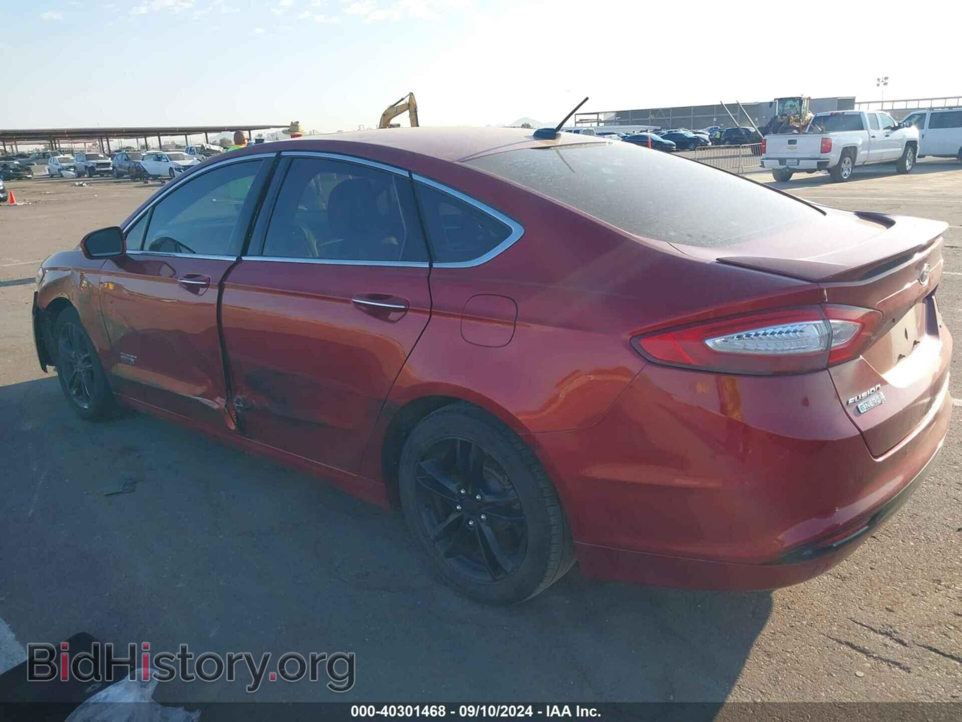 2016 FORD FUSION ENERGI - VIN: 3FA6P0SU6GR320963 - Фото 3