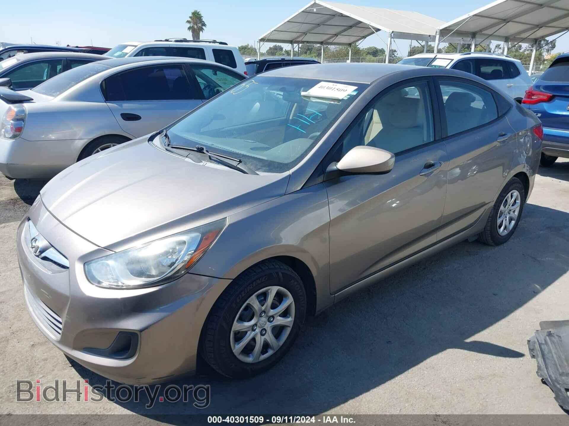 2014 HYUNDAI ACCENT - VIN: KMHCT4AE6EU664028 - Фото 2