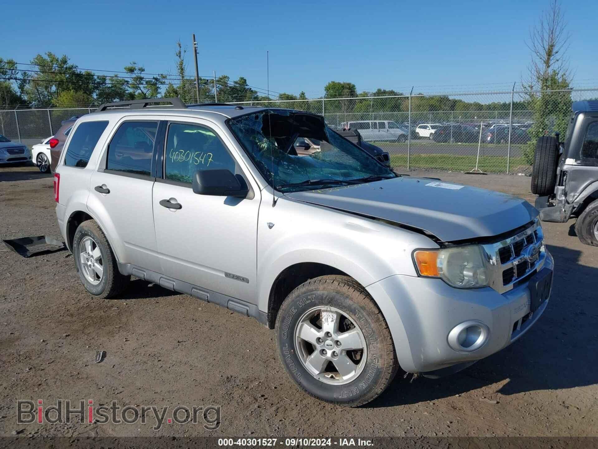 Photo 1FMCU93128KD41387 - FORD ESCAPE 2008