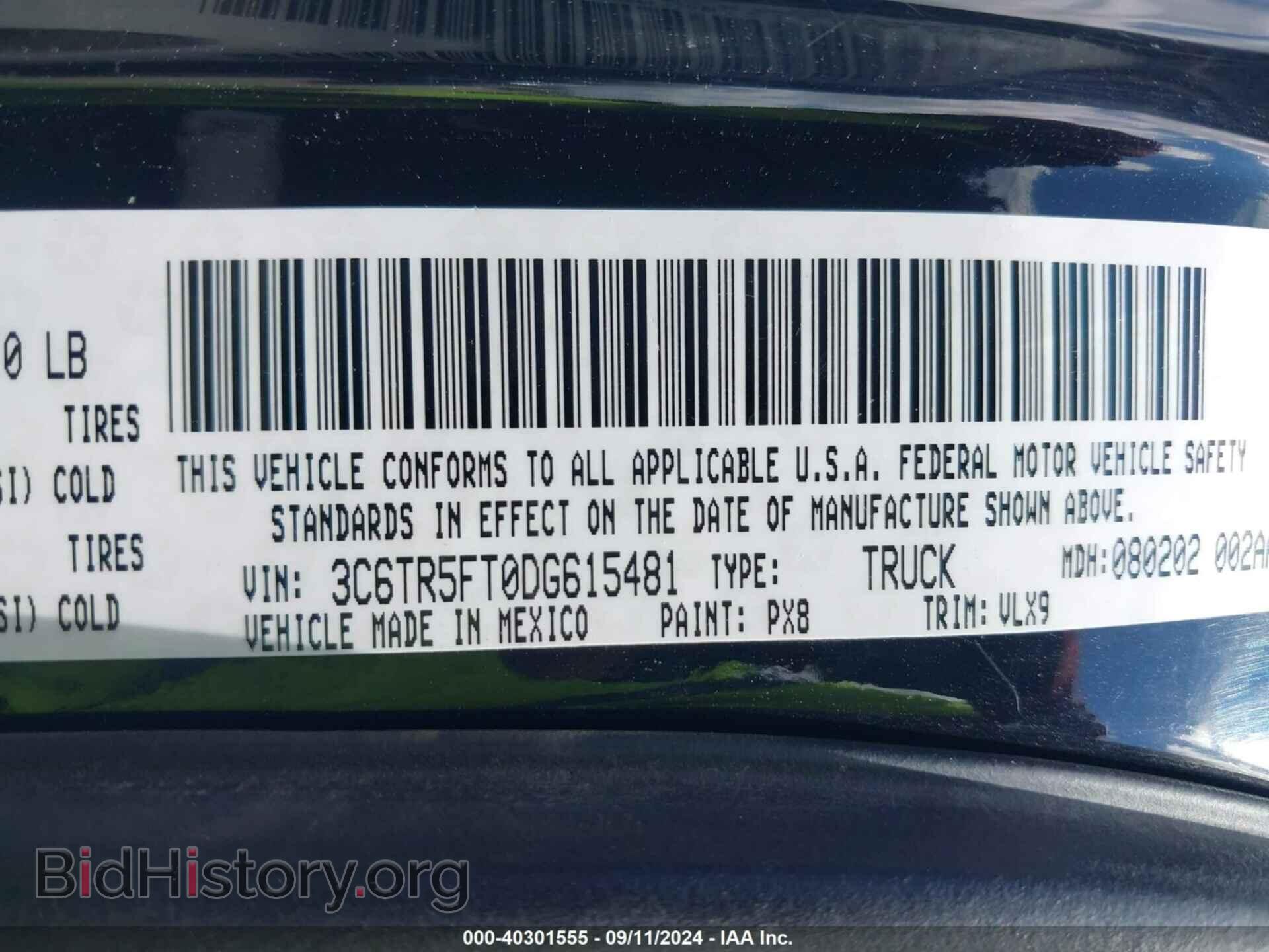 2013 RAM 2500 - VIN: 3C6TR5FT0DG615481 - Фото 9