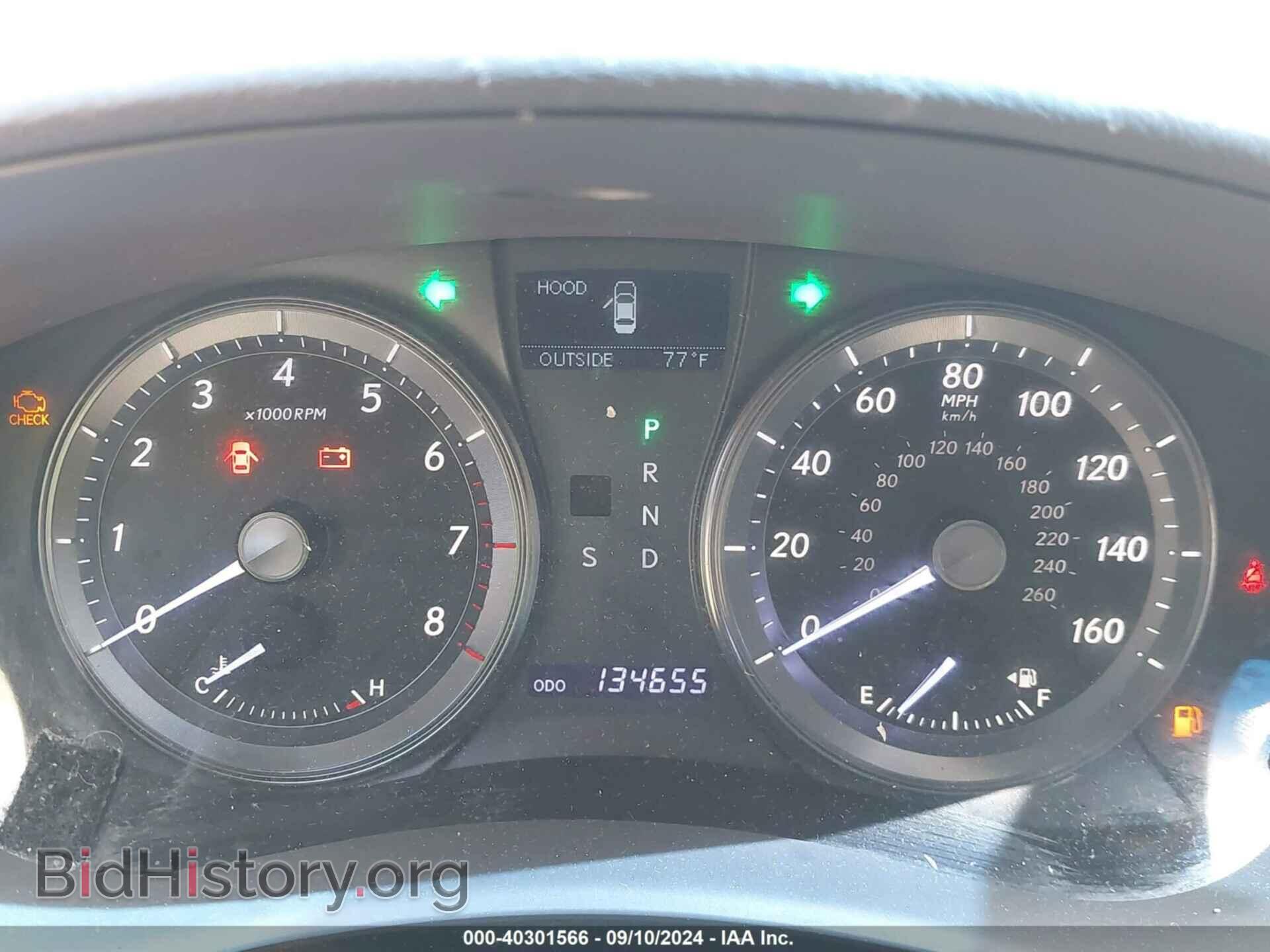2012 LEXUS ES 350 - VIN: JTHBK1EG3C2494019 - Фото 7