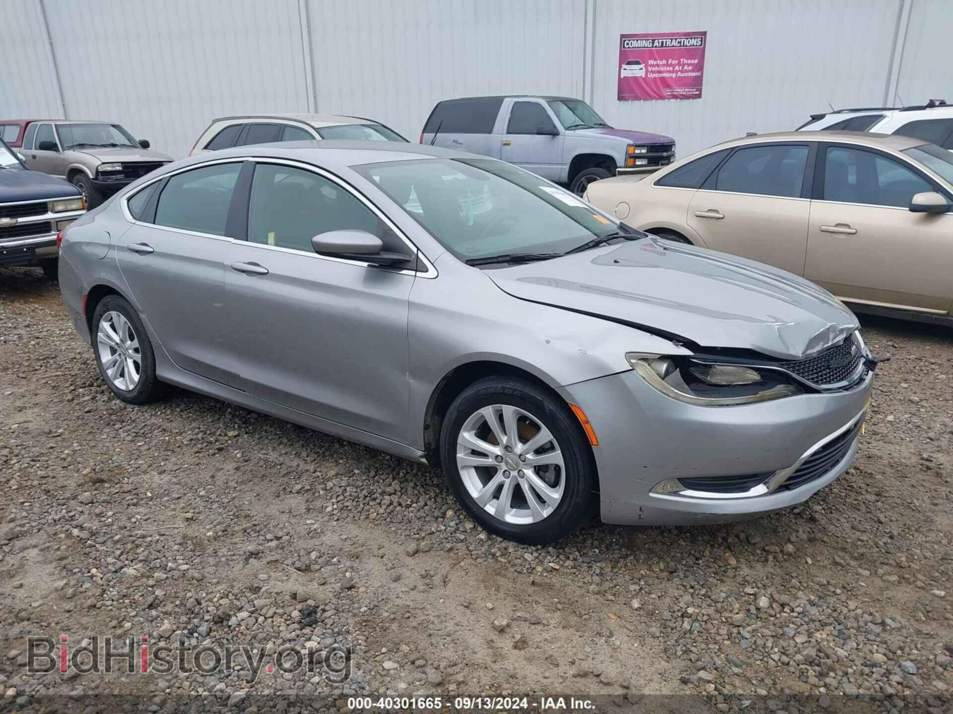 Фотография 1C3CCCAB3FN650107 - CHRYSLER 200 2015
