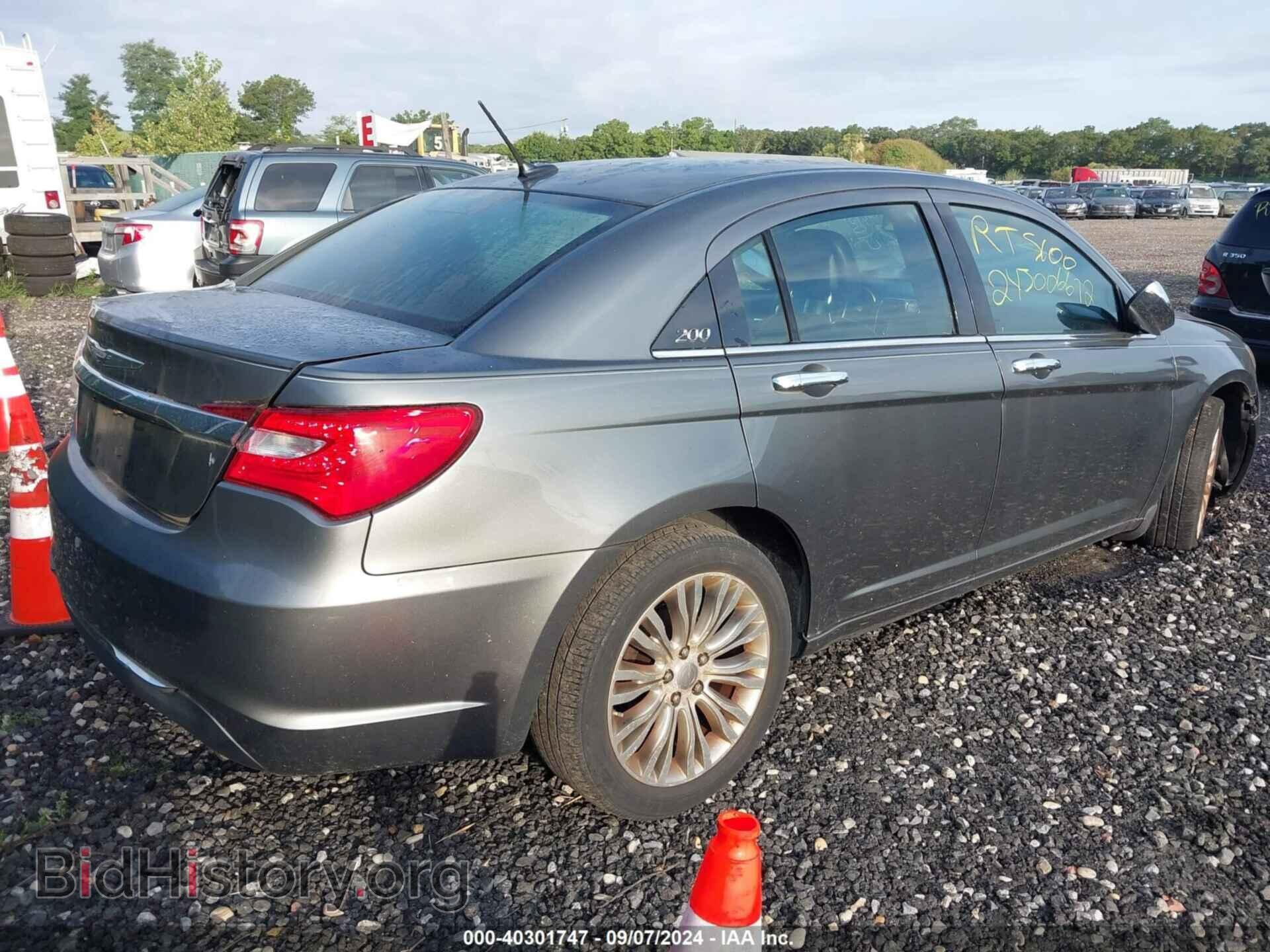 2012 CHRYSLER 200 - VIN: 1C3CCBCB5CN304594 - Фото 4