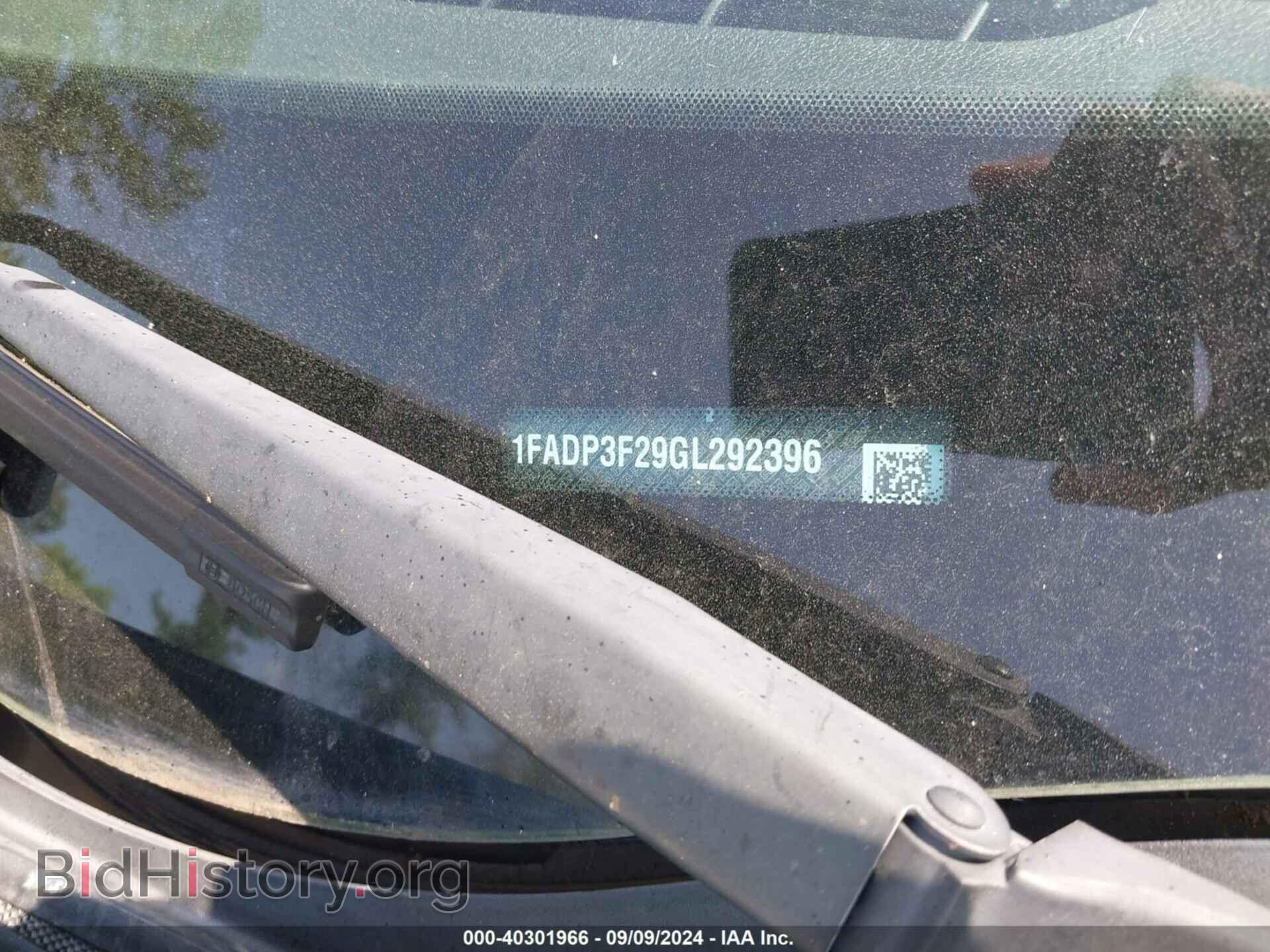 2016 FORD FOCUS - VIN: 1FADP3F29GL292396 - Фото 9