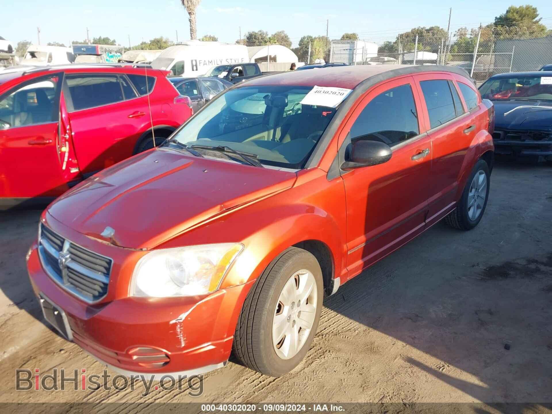 2007 DODGE CALIBER - VIN: 1B3HB48C97D337810 - Фото 2
