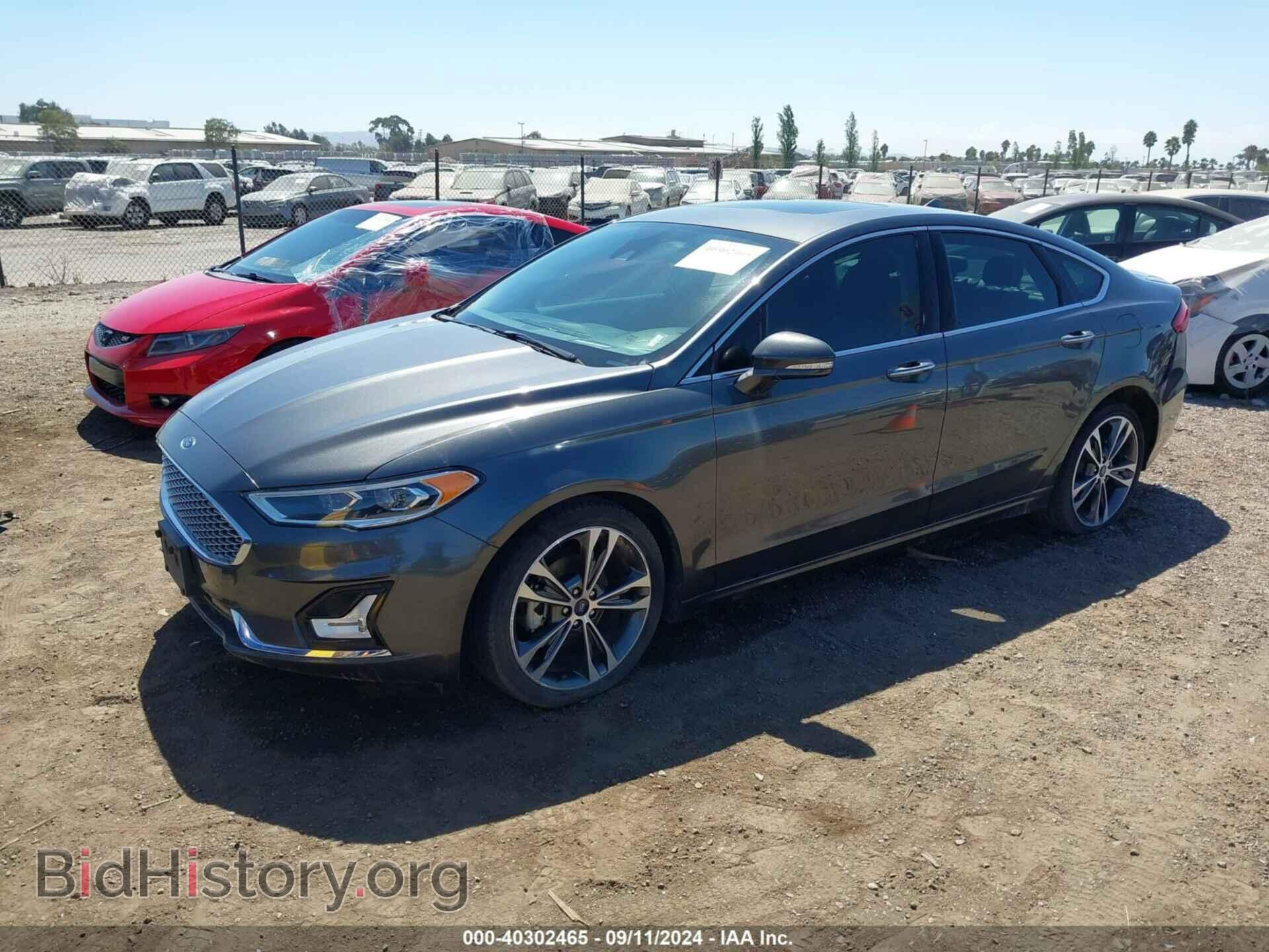 2020 FORD FUSION - VIN: 3FA6P0D9XLR173601 - Фото 2
