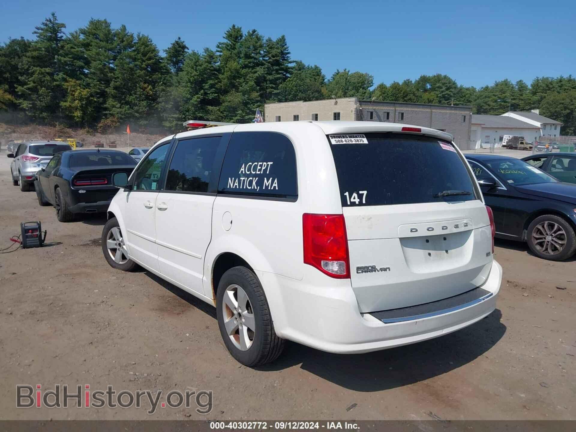2013 DODGE GRAND CARAVAN - VIN: 2C4RDGBG3DR780800 - Фото 3