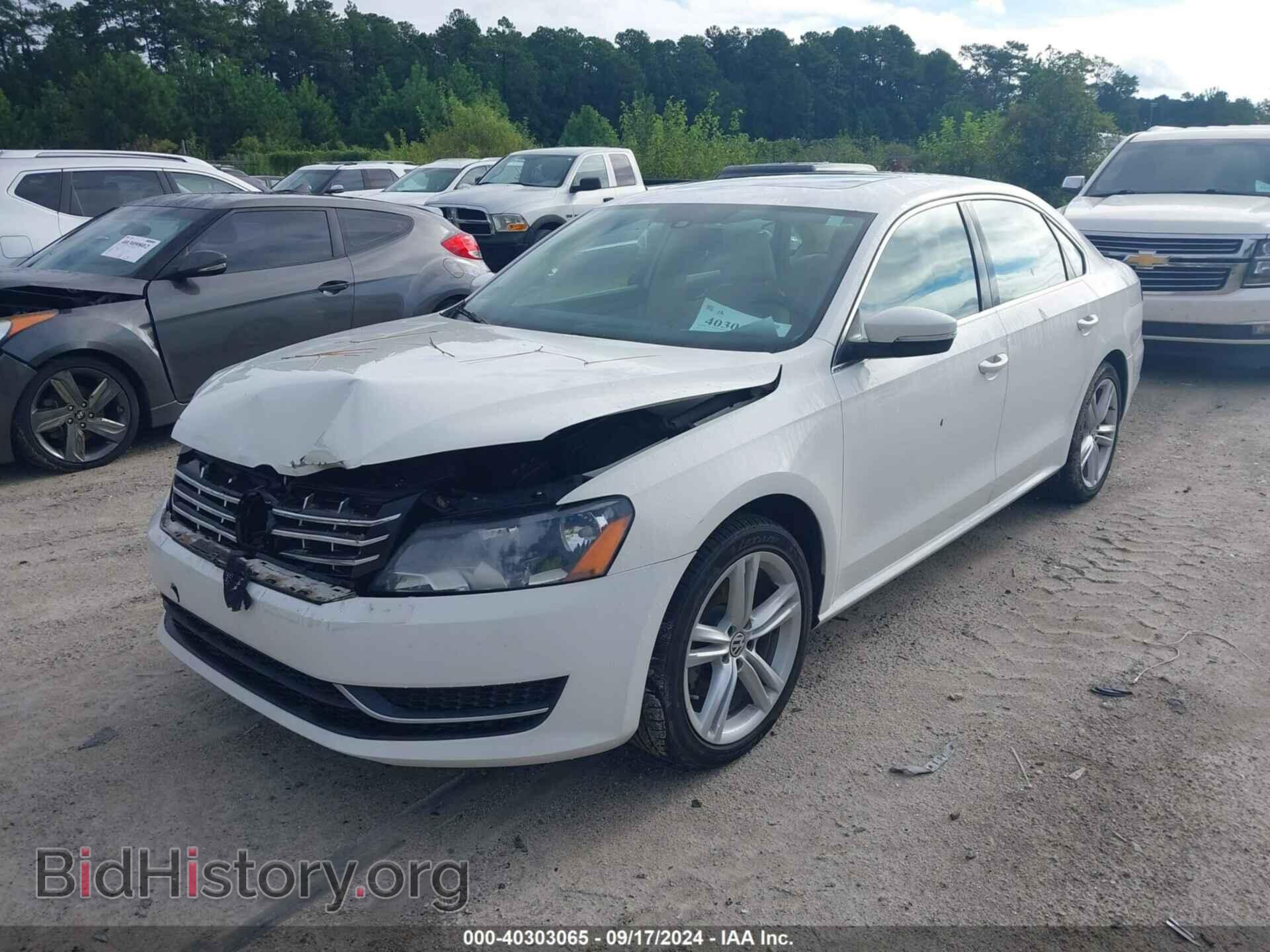 2014 VOLKSWAGEN PASSAT - VIN: 1VWBN7A36EC008537 - Фото 2