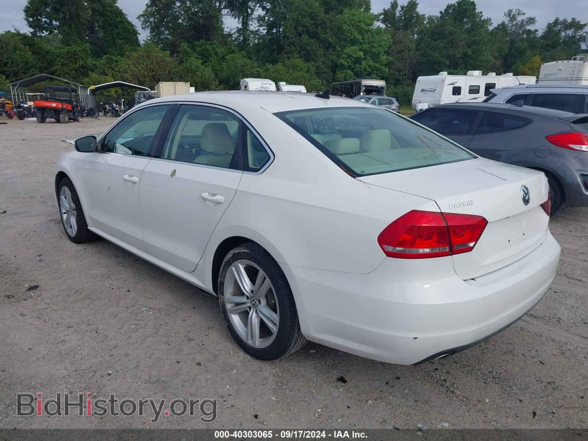 2014 VOLKSWAGEN PASSAT - VIN: 1VWBN7A36EC008537 - Фото 3