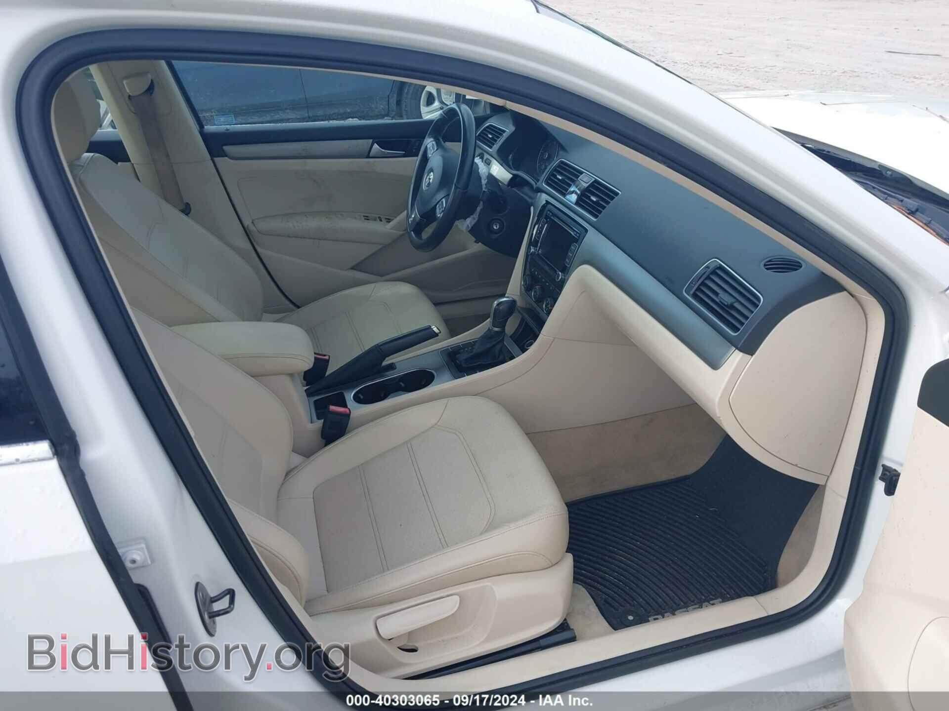 2014 VOLKSWAGEN PASSAT - VIN: 1VWBN7A36EC008537 - Фото 5