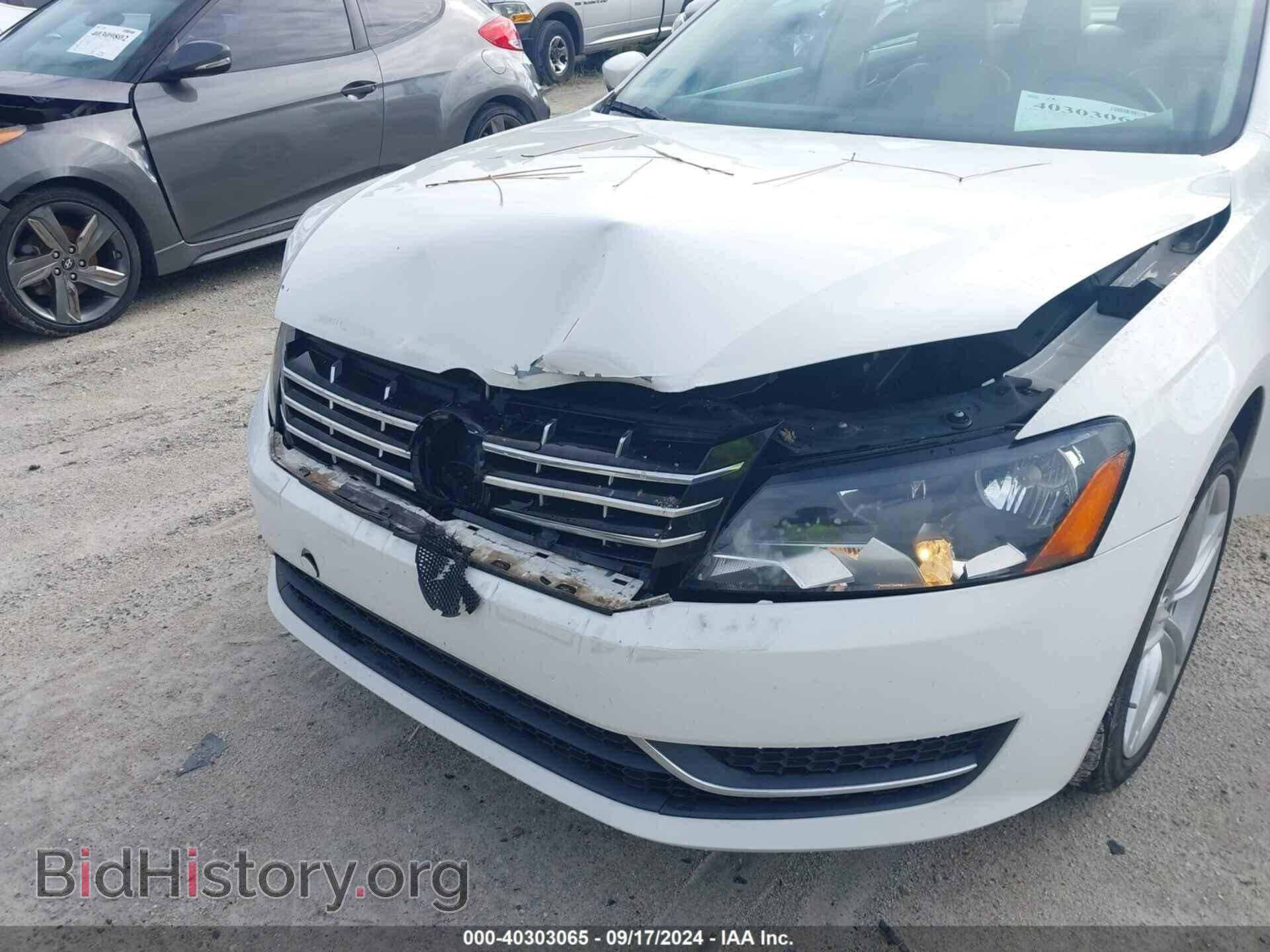 2014 VOLKSWAGEN PASSAT - VIN: 1VWBN7A36EC008537 - Фото 6