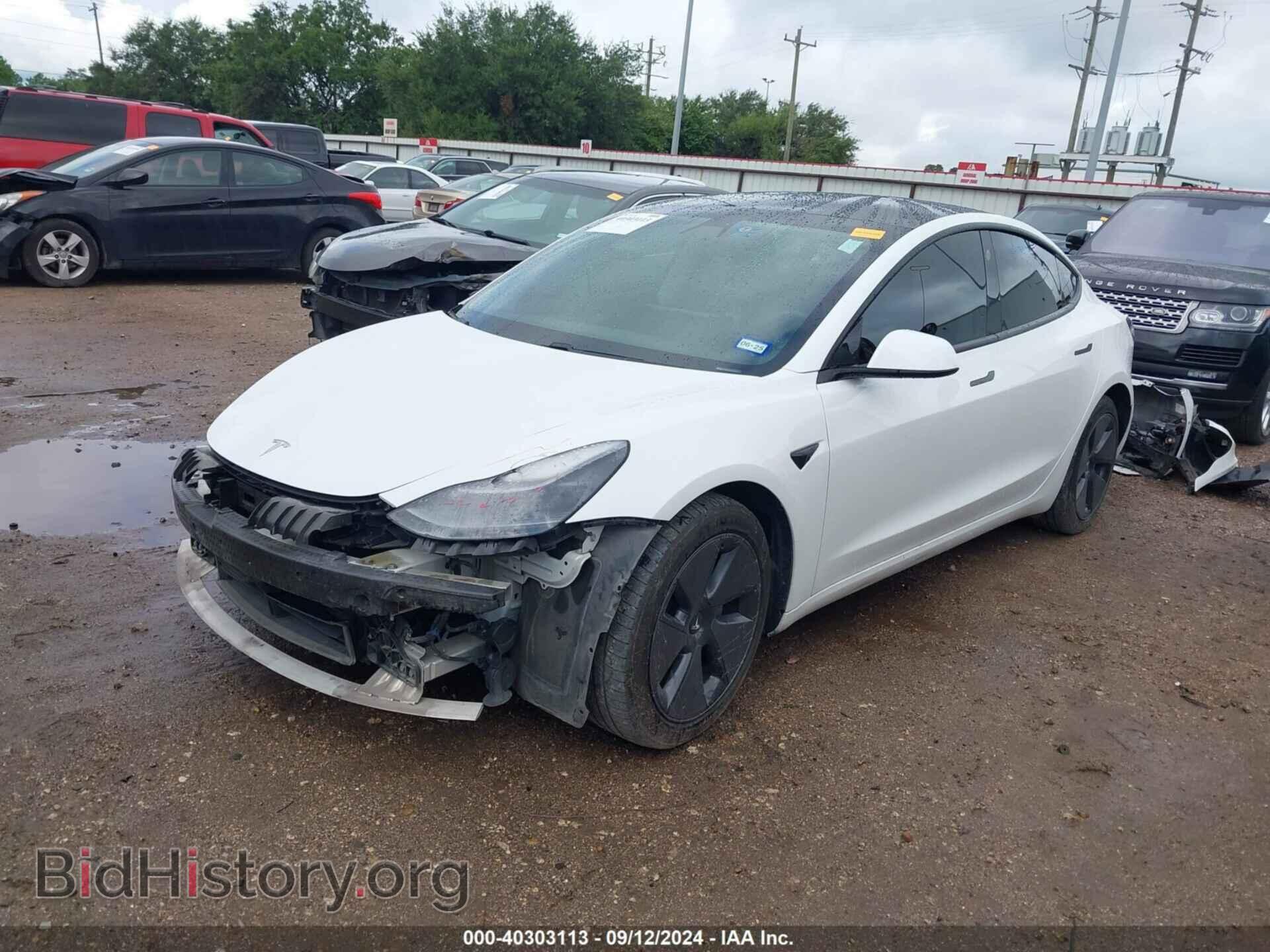 2021 TESLA MODEL 3 - VIN: 5YJ3E1EB1MF974513 - Фото 2