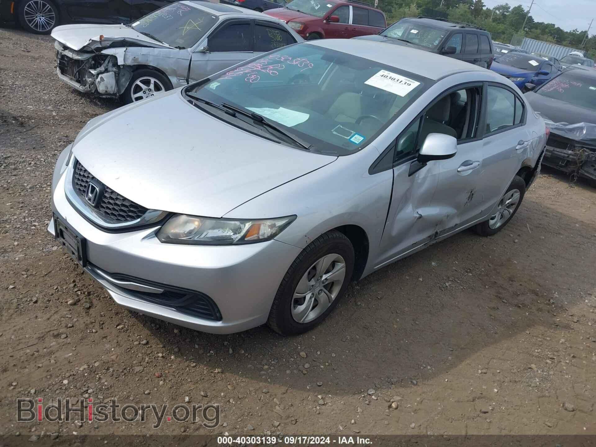 2013 HONDA CIVIC - VIN: 19XFB2F58DE288284 - Фото 2
