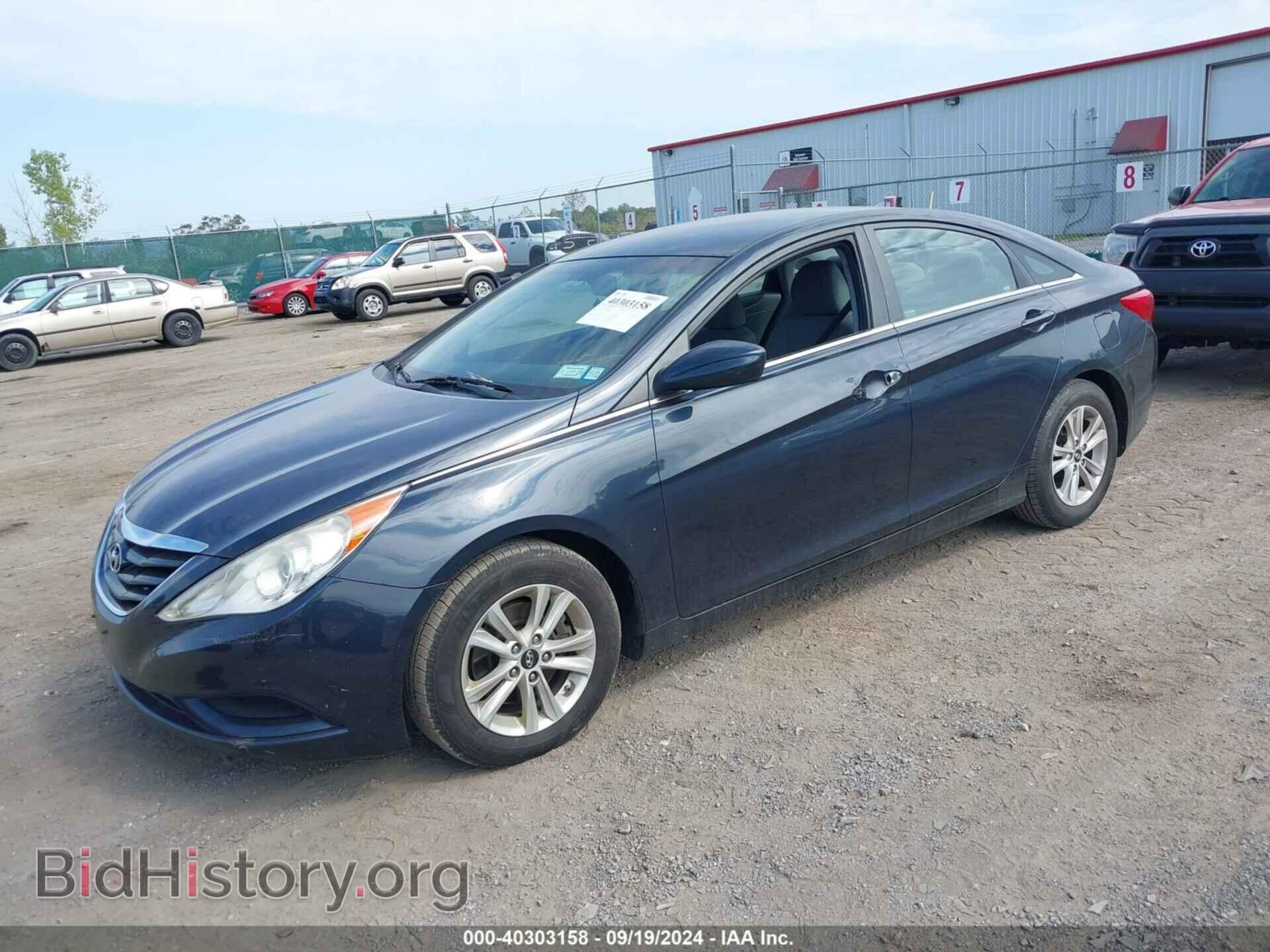 2011 HYUNDAI SONATA - VIN: 5NPEB4AC2BH120114 - Фото 2