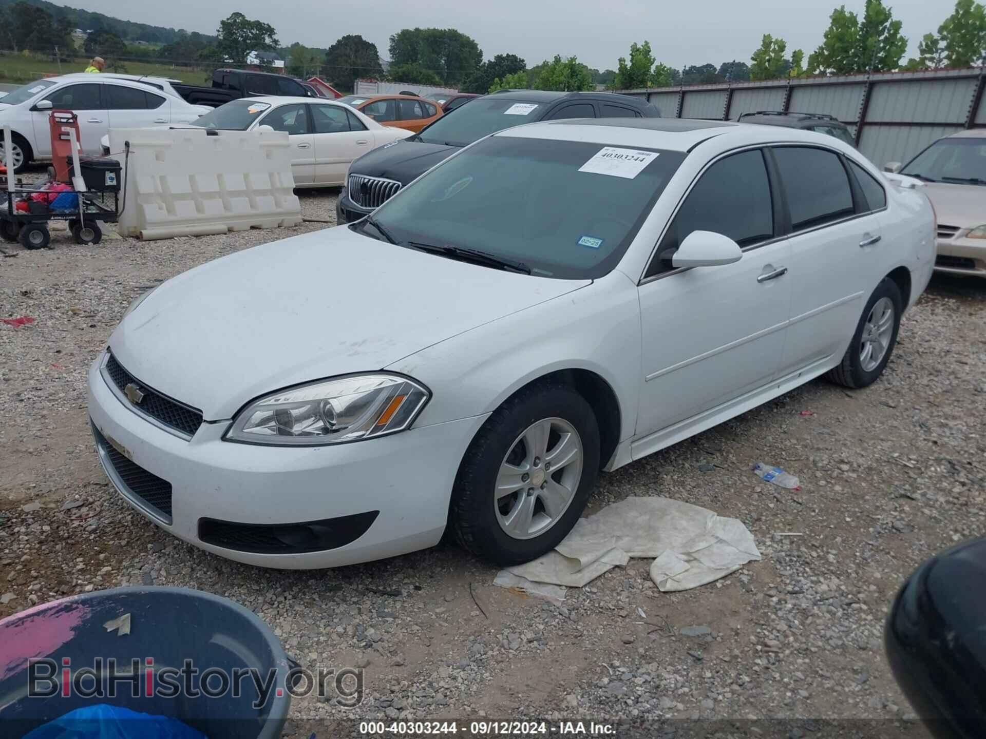 2013 CHEVROLET IMPALA - VIN: 2G1WC5E3XD1200730 - Фото 2