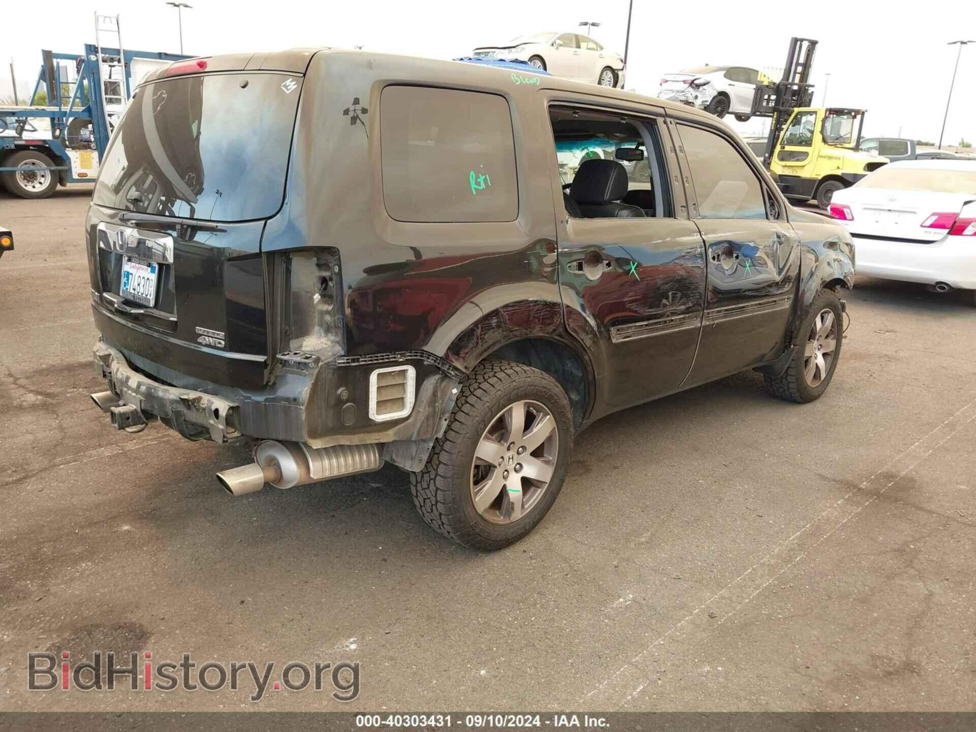 2013 HONDA PILOT - VIN: 5FNYF4H96DB070217 - Photo 4