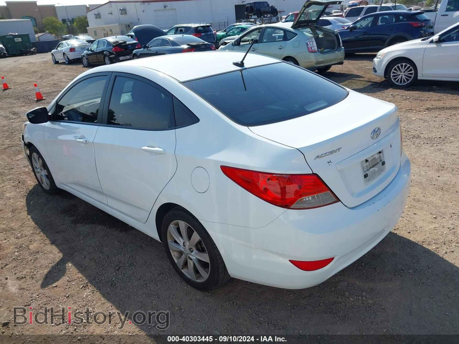 2014 HYUNDAI ACCENT - VIN: KMHCU4AE3EU746196 - Фото 3