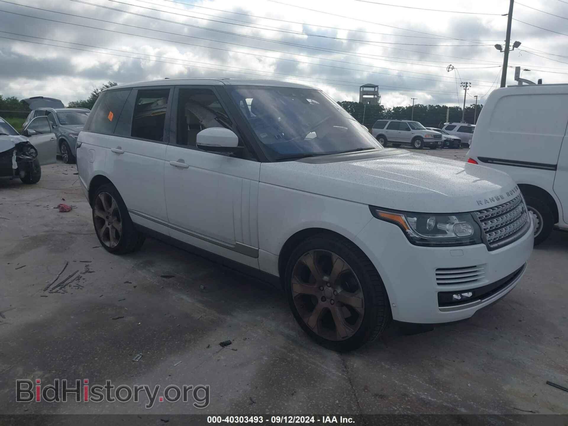 Фотография SALGS2FEXHA352850 - LAND ROVER RANGE ROVER 2017