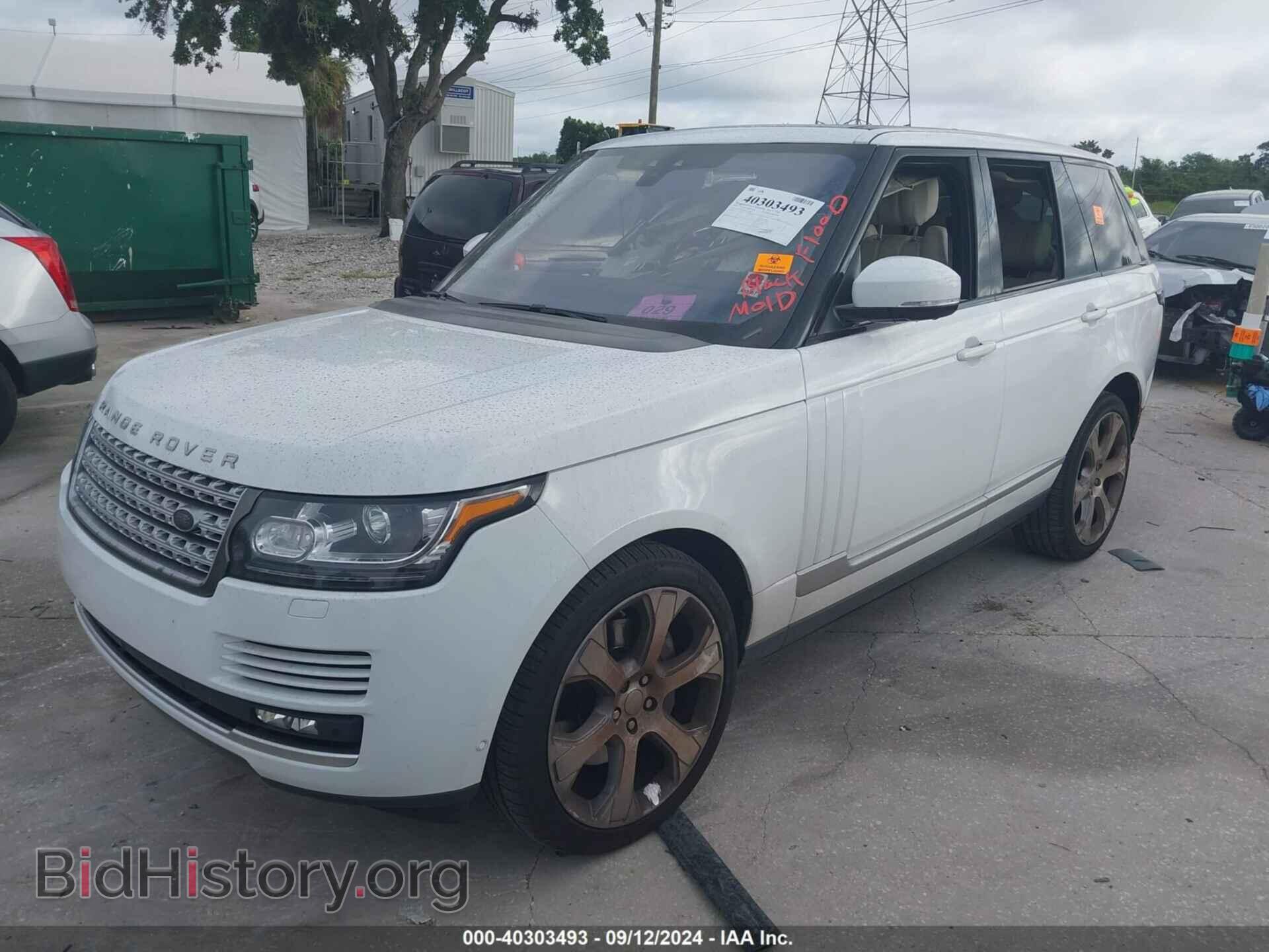 2017 LAND ROVER RANGE ROVER - VIN: SALGS2FEXHA352850 - Фото 2