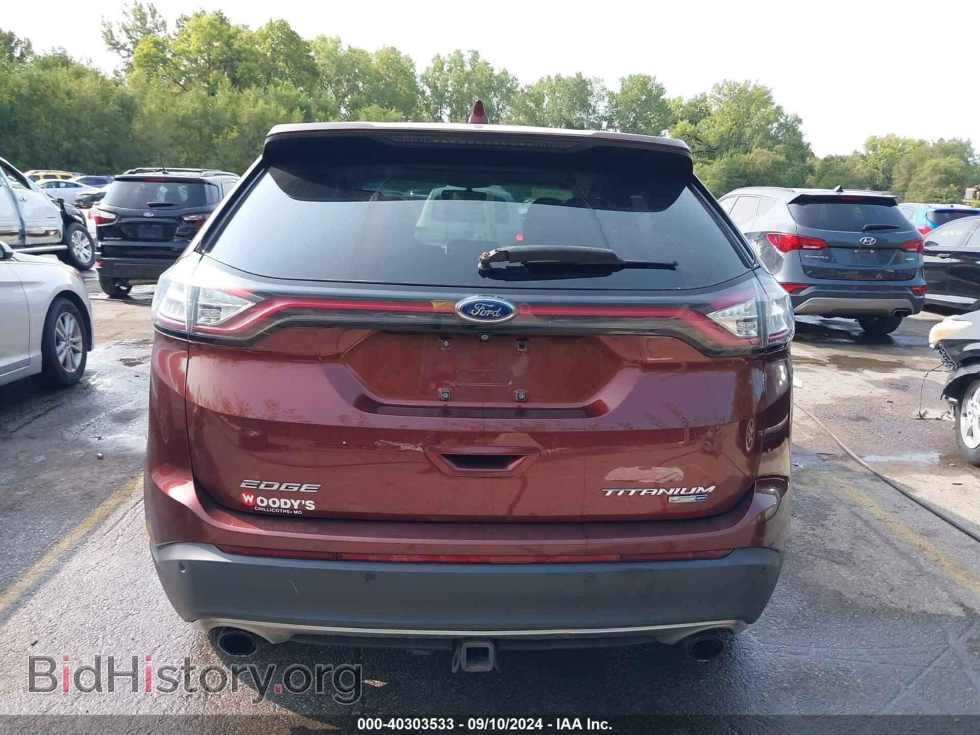 2015 FORD EDGE - VIN: 2FMTK4K98FBB24496 - Photo 16