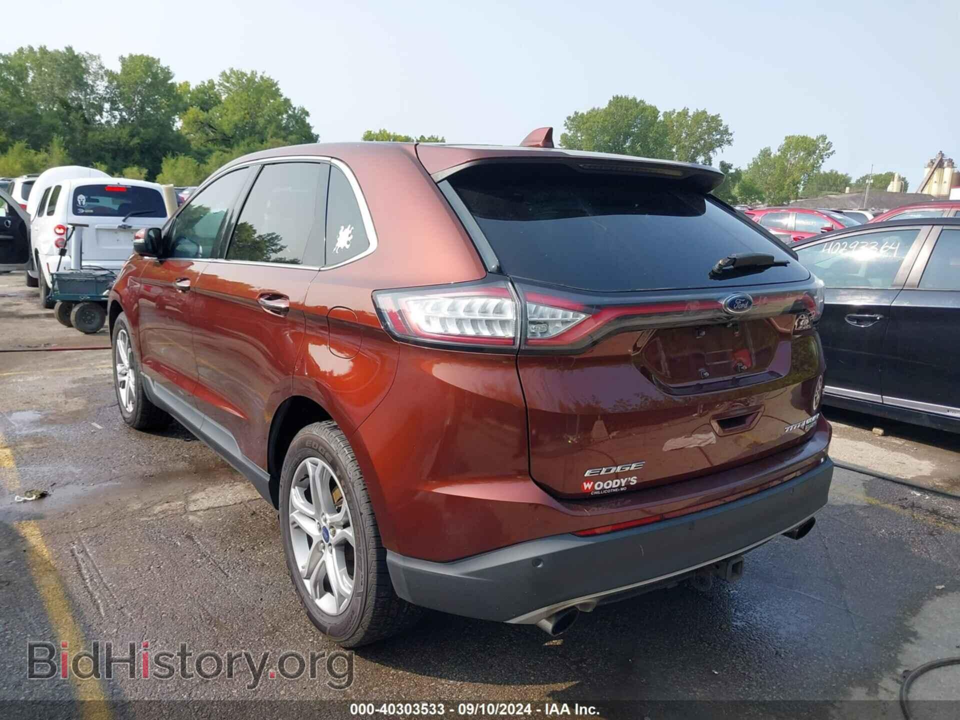 2015 FORD EDGE - VIN: 2FMTK4K98FBB24496 - Photo 3