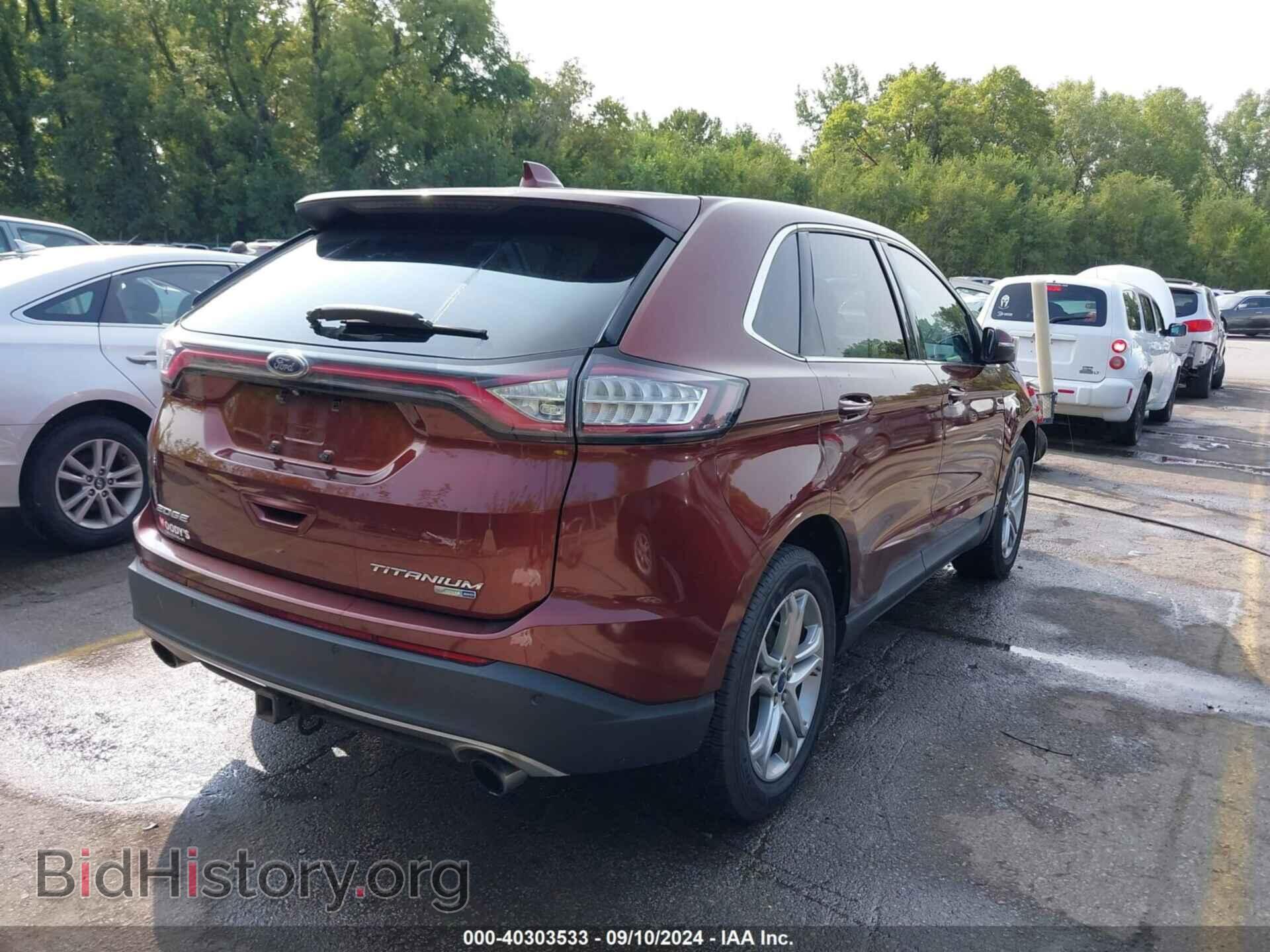 2015 FORD EDGE - VIN: 2FMTK4K98FBB24496 - Photo 4