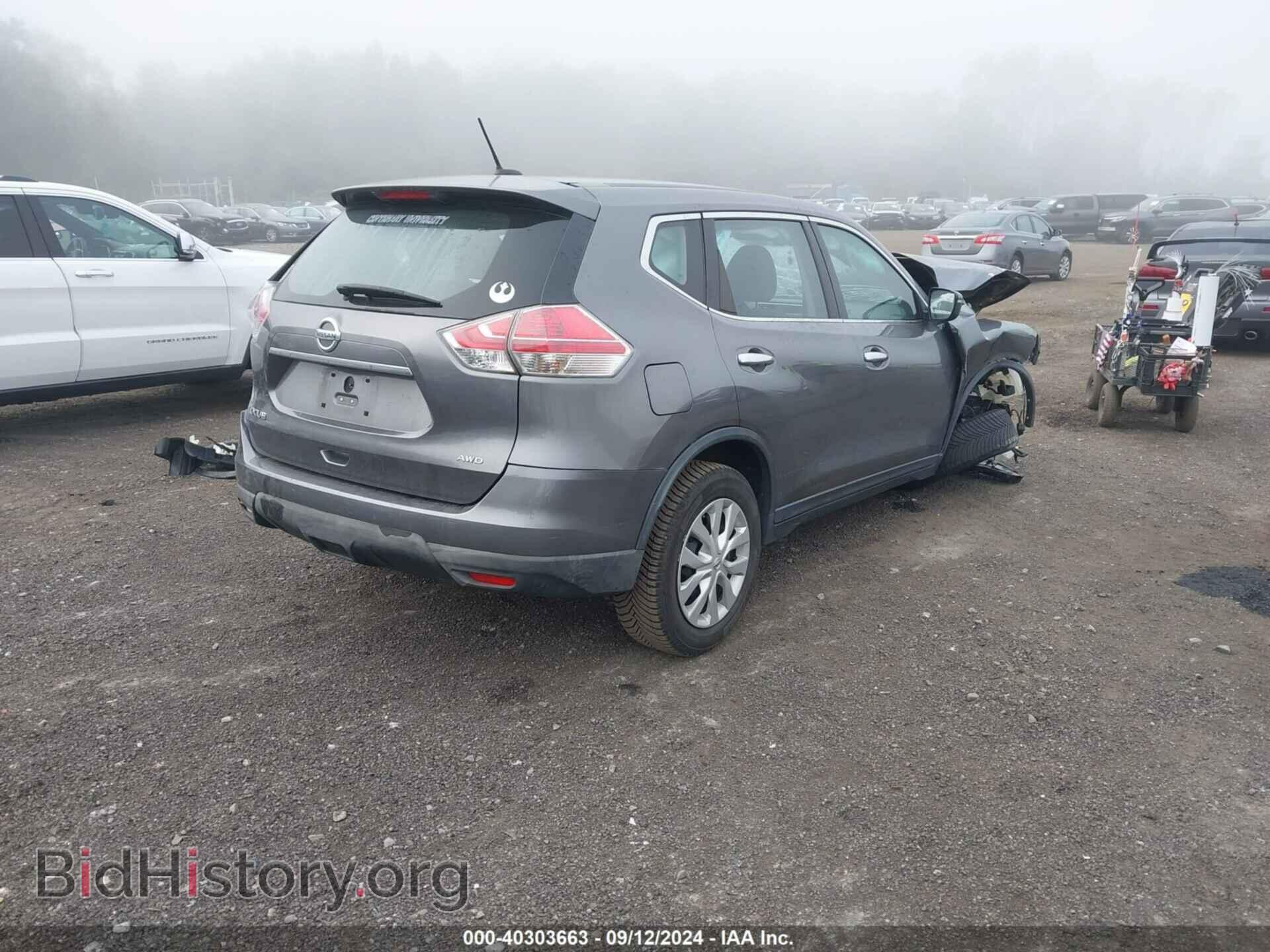 2015 NISSAN ROGUE - VIN: KNMAT2MV2FP538051 - Фото 4