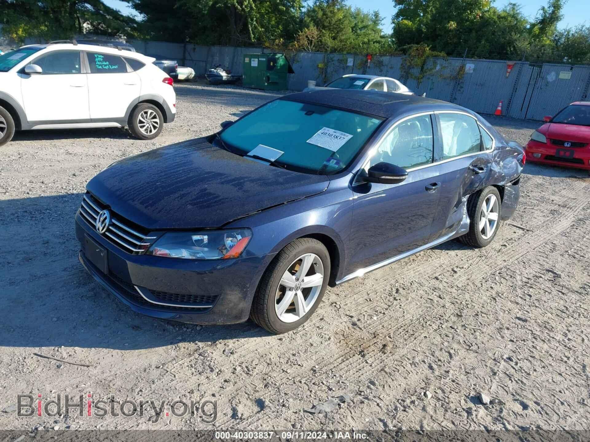 2012 VOLKSWAGEN PASSAT - VIN: 1VWBP7A33CC024296 - Фото 2