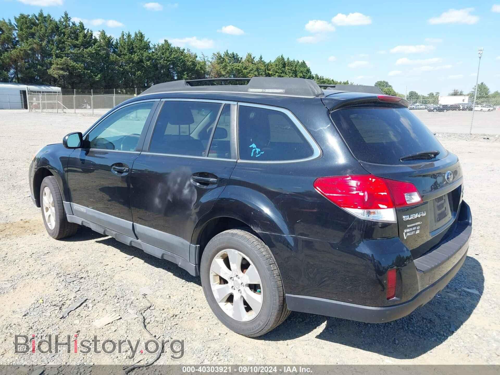 2010 SUBARU OUTBACK - VIN: 4S4BRELC4A2374405 - Фото 3