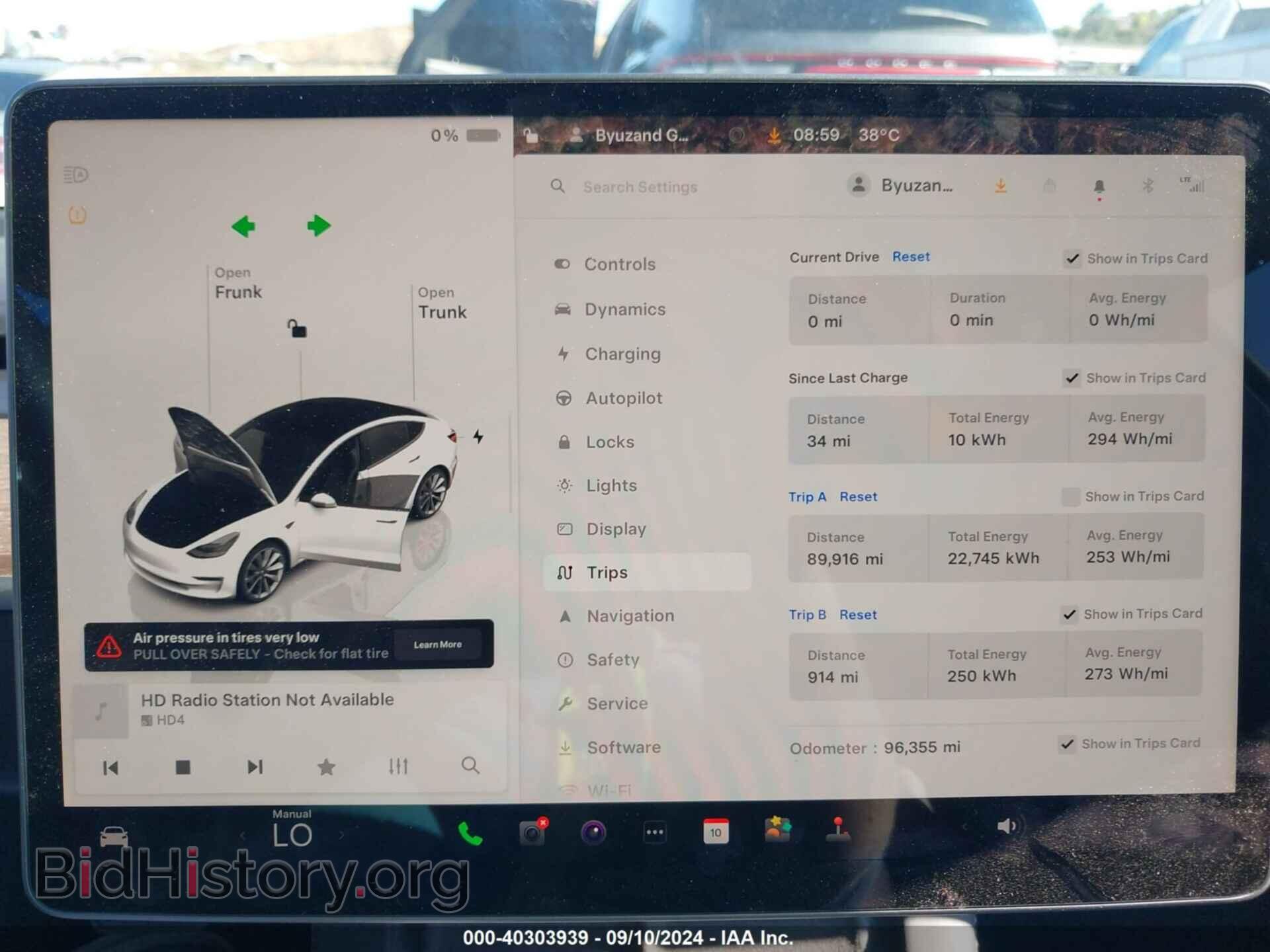 2022 TESLA MODEL 3 - VIN: 5YJ3E1EBXNF299634 - Фото 7