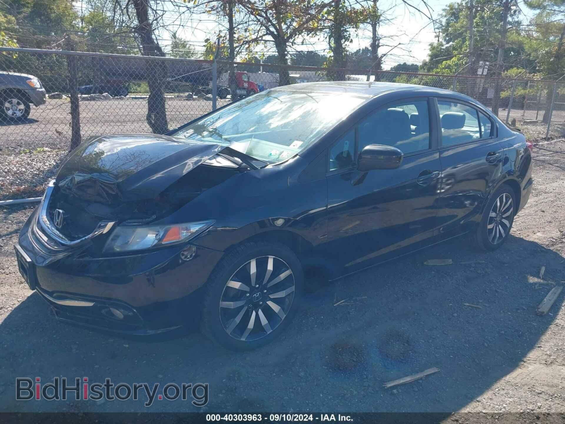 2015 HONDA CIVIC - VIN: 2HGFB2F96FH509067 - Фото 2