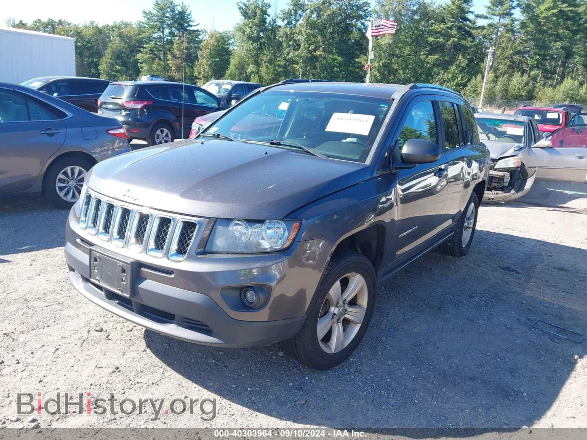 2014 JEEP COMPASS - VIN: 1C4NJDBB6ED926895 - Фото 2