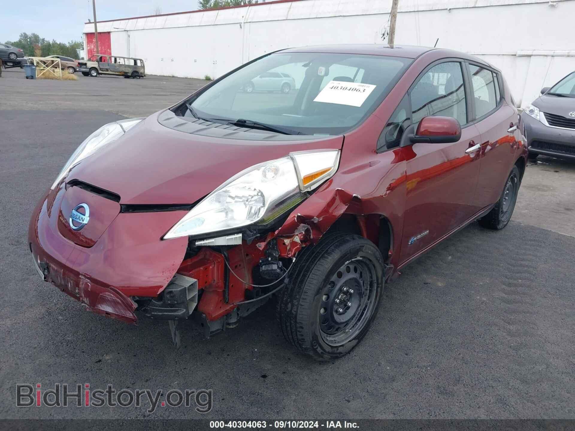 2017 NISSAN LEAF - VIN: 1N4BZ0CP0HC306350 - Фото 2