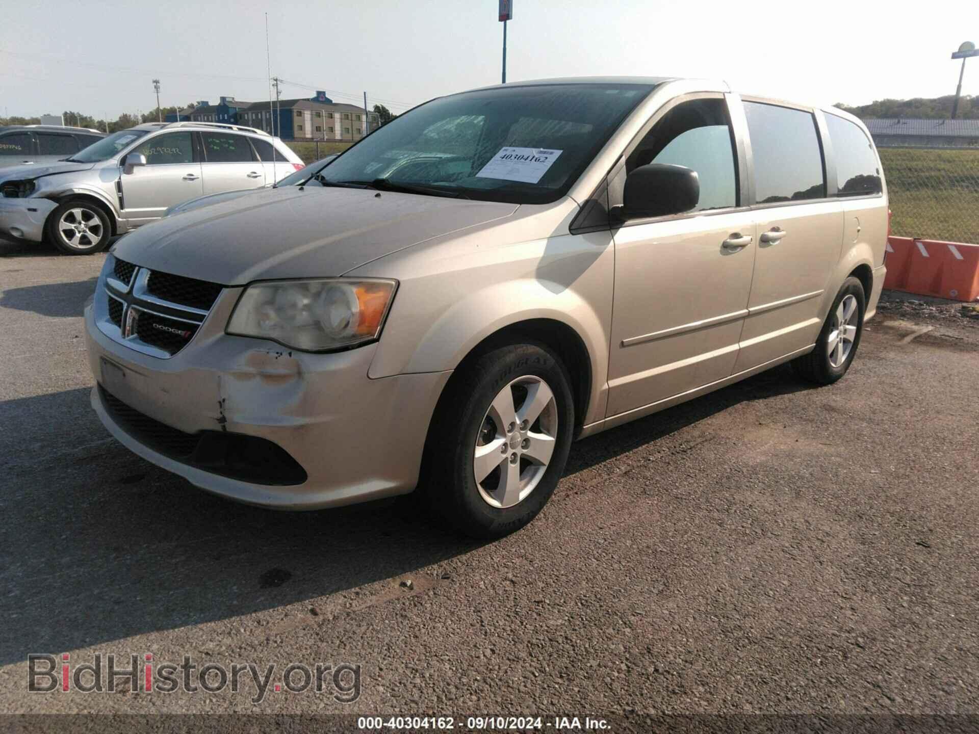 2013 DODGE GRAND CARAVAN - VIN: 2C4RDGBG0DR535890 - Фото 2