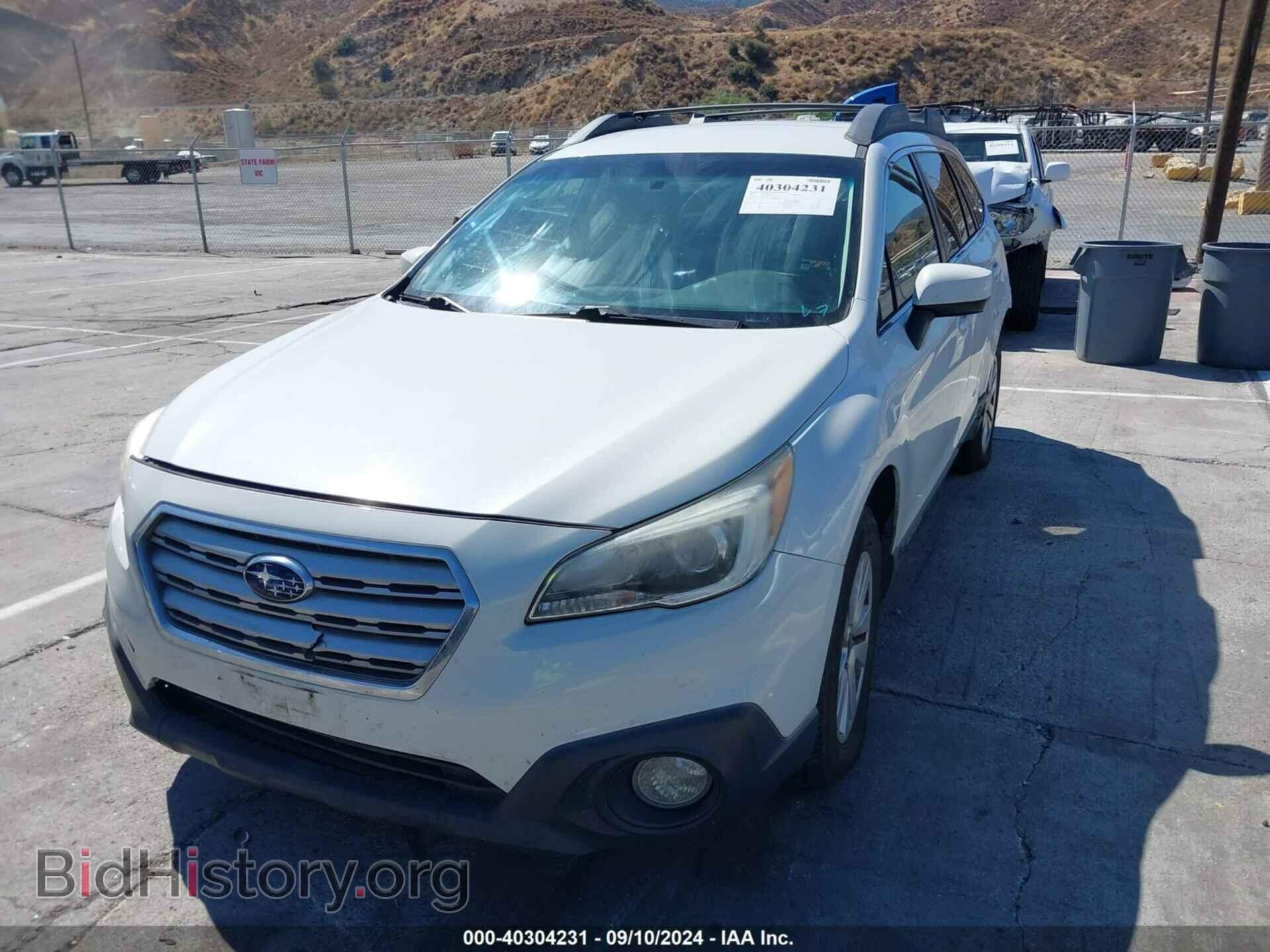2015 SUBARU OUTBACK - VIN: 4S4BSACC4F3349194 - Фото 2