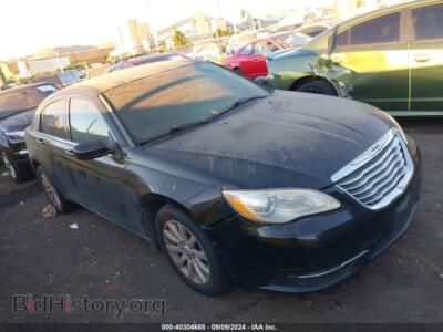 2011 Chrysler 200 Touring, черный — VIN 1C3BC1FB0BN589530, IAAI