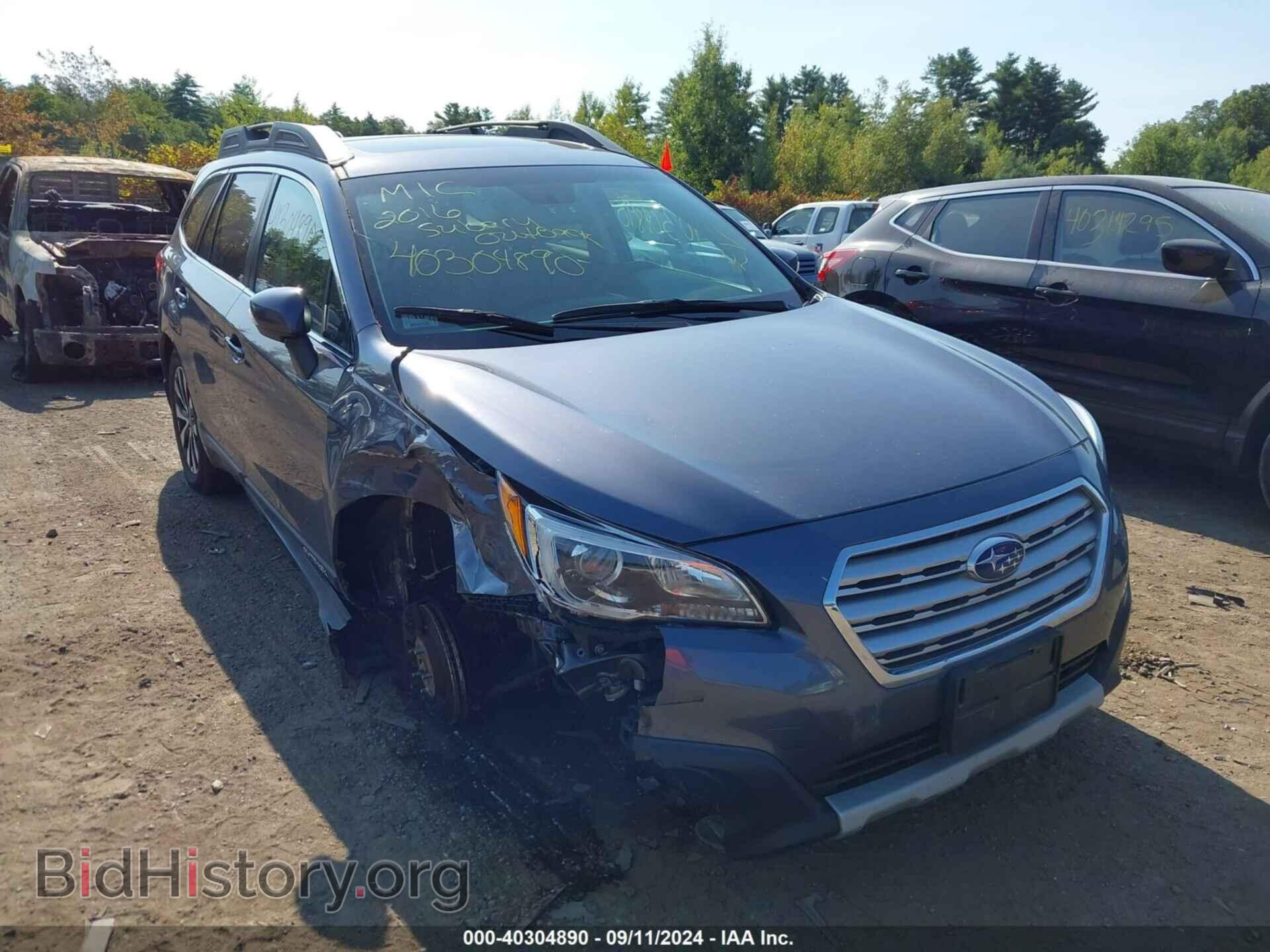 Фотография 4S4BSANC3G3241020 - SUBARU OUTBACK 2016