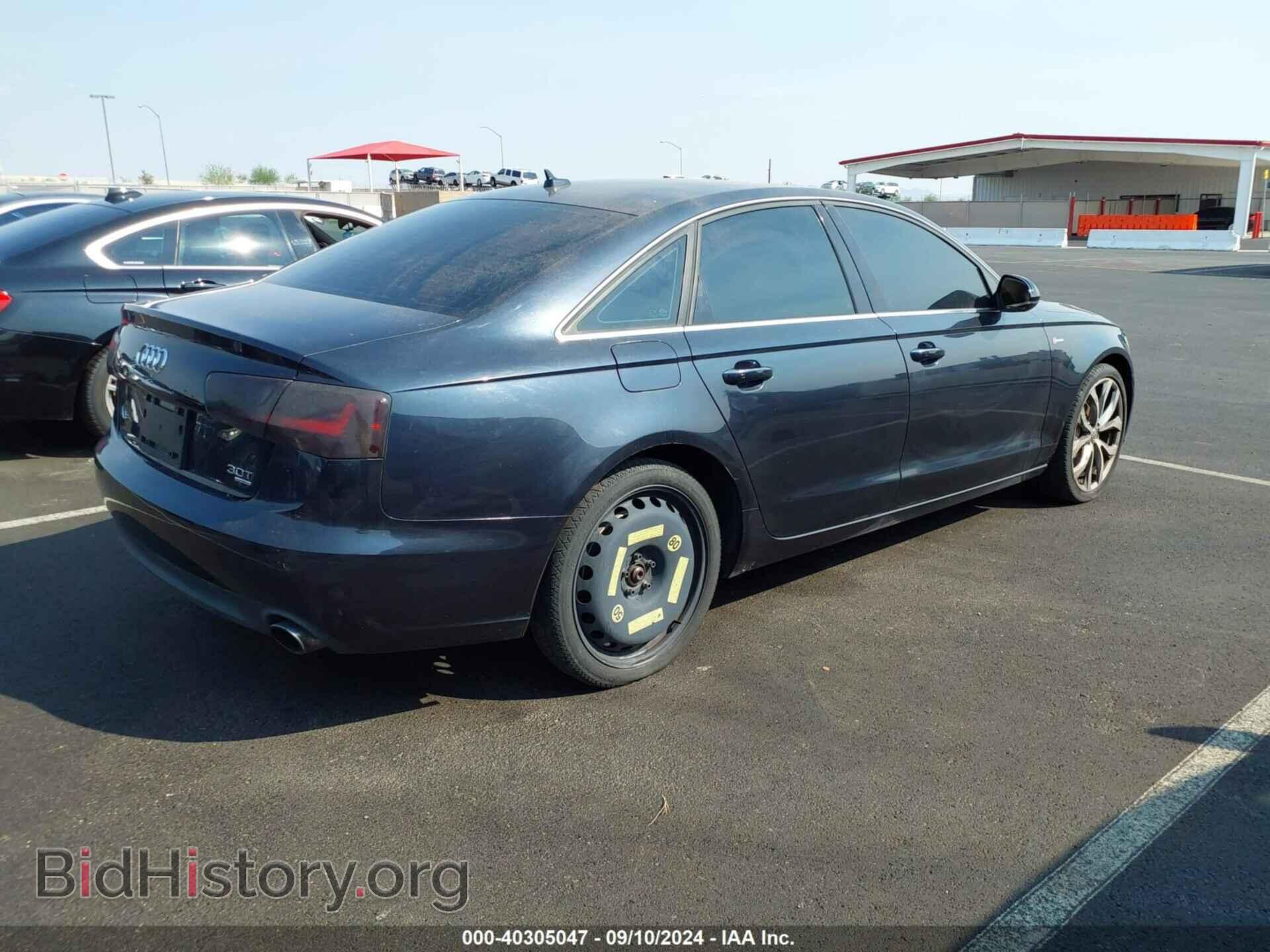 2013 AUDI A6 - VIN: WAUGGAFC9DN098694 - Фото 4
