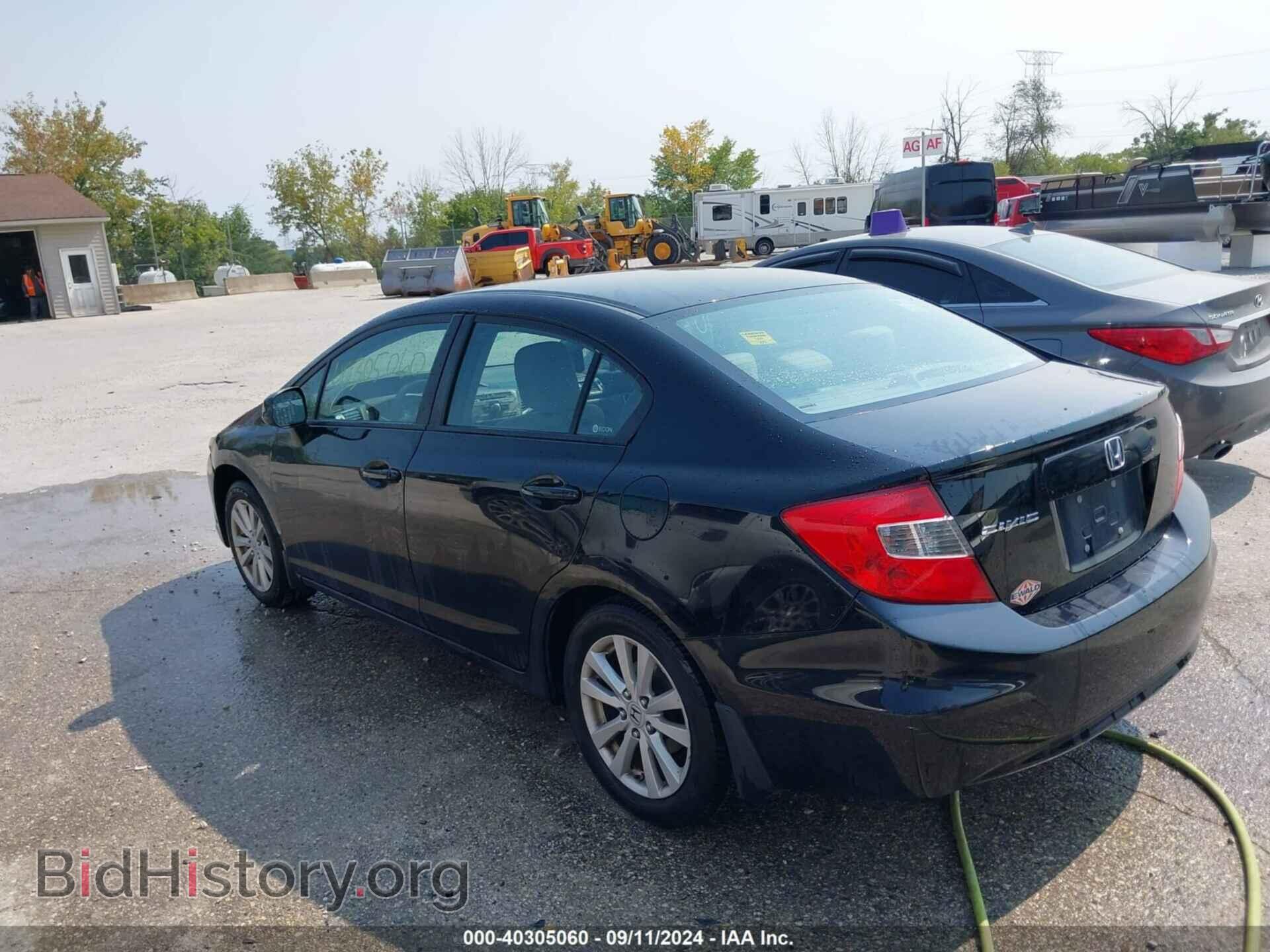 2012 HONDA CIVIC - VIN: 19XFB2F80CE047022 - Фото 3