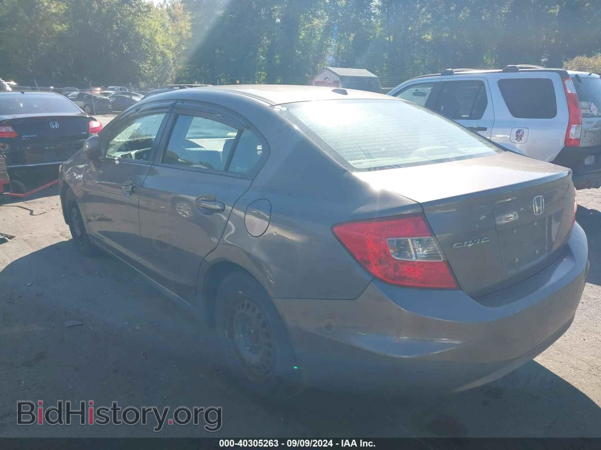 2012 HONDA CIVIC - VIN: 19XFB2F9XCE346915 - Фото 3