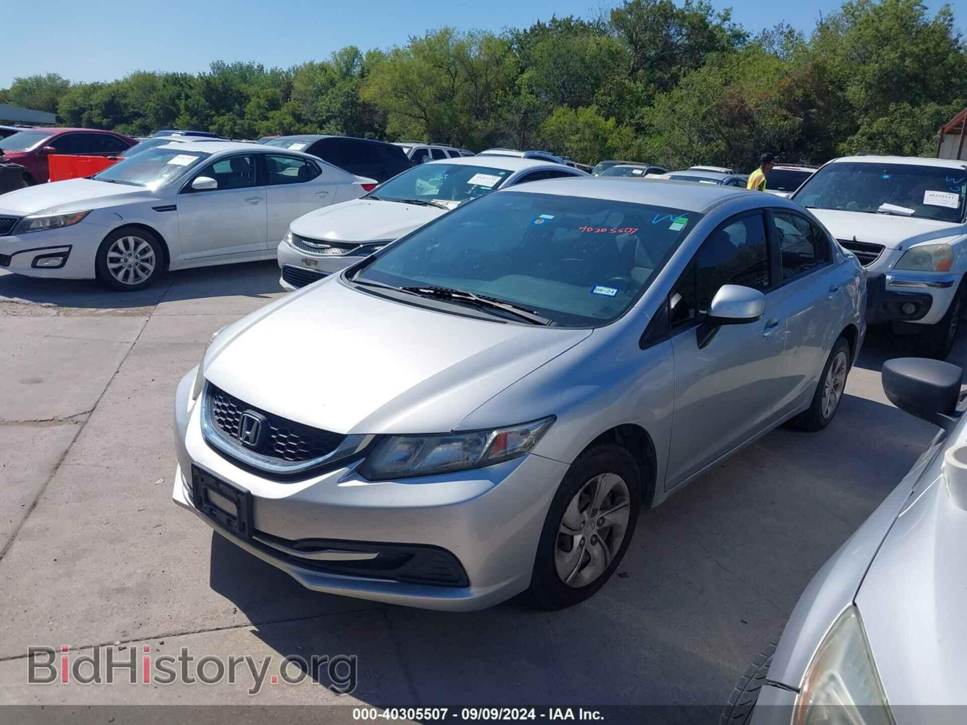 2013 HONDA CIVIC - VIN: 19XFB2F54DE039920 - Фото 2