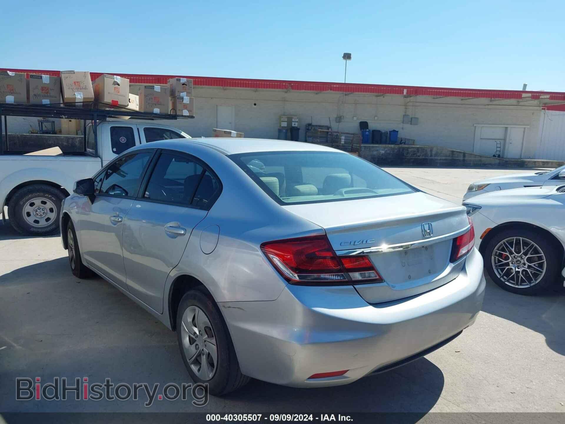 2013 HONDA CIVIC - VIN: 19XFB2F54DE039920 - Фото 3