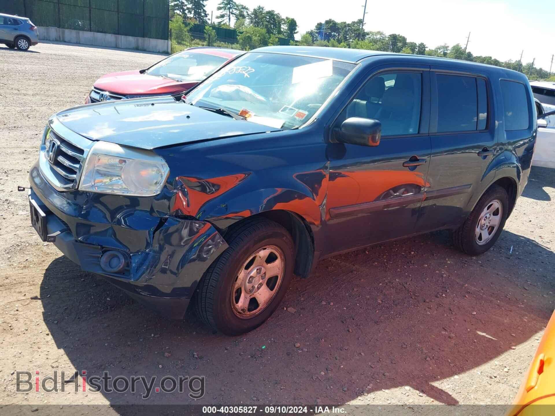 2012 HONDA PILOT - VIN: 5FNYF4H26CB073748 - Photo 2