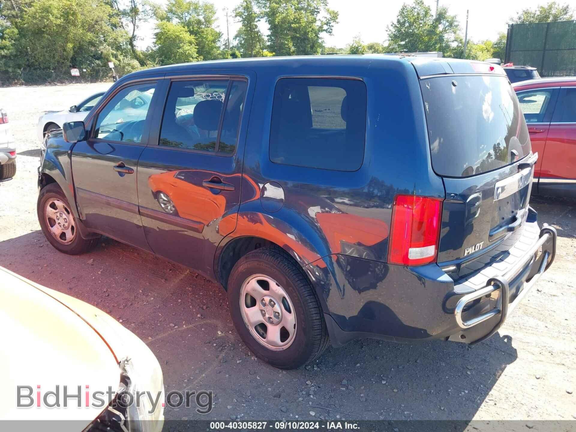 2012 HONDA PILOT - VIN: 5FNYF4H26CB073748 - Photo 3